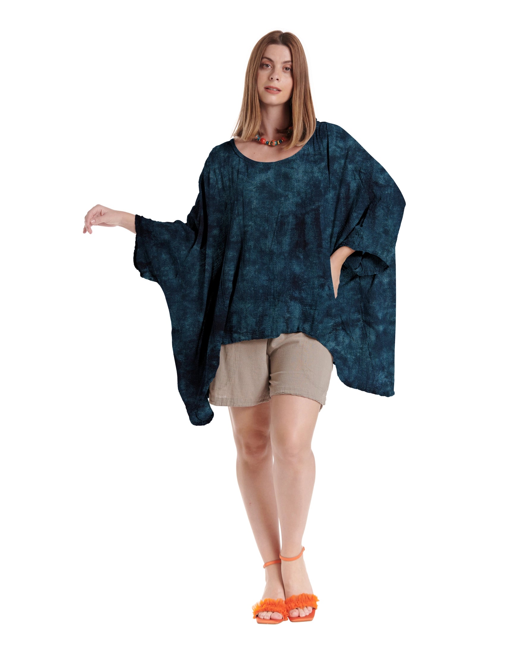 Name-It-Jane Cotton Gauze Blouse-Oh My Gauze