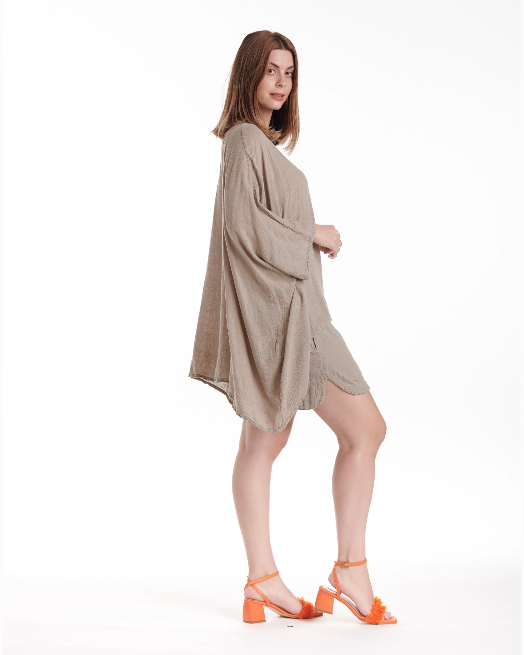 Name-It-Jane Cotton Gauze Blouse-Oh My Gauze