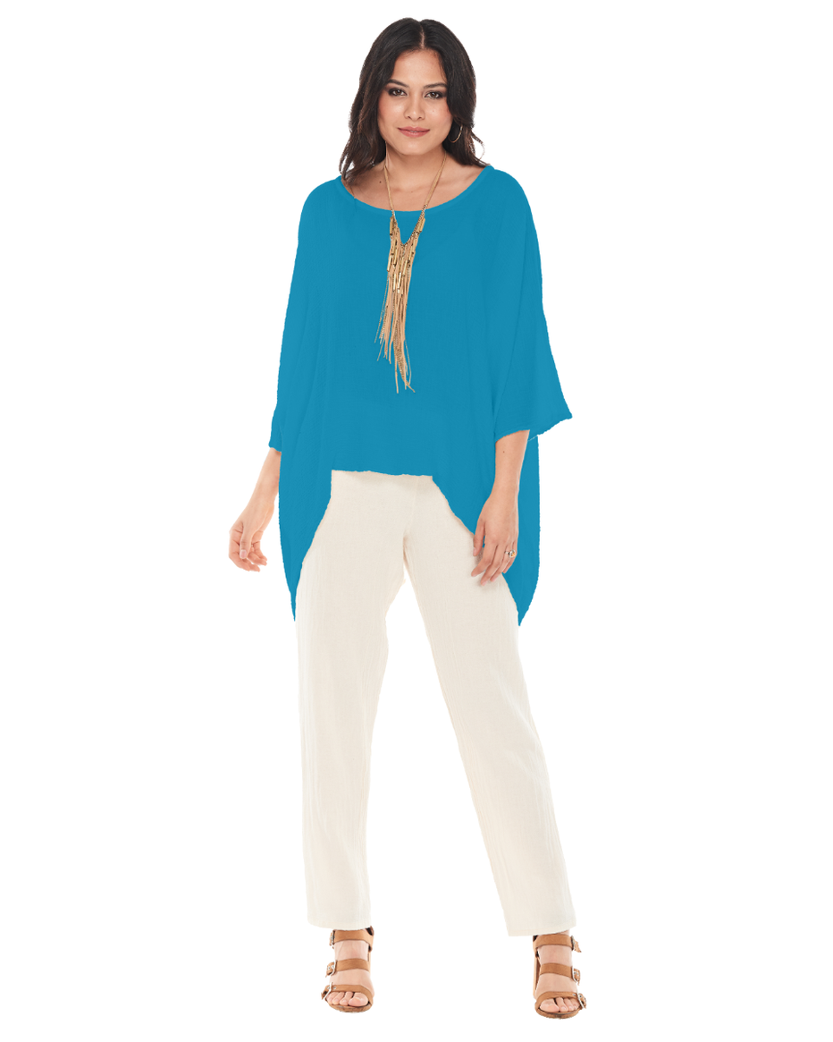 Name-It-Jane Cotton Gauze Blouse-Oh My Gauze