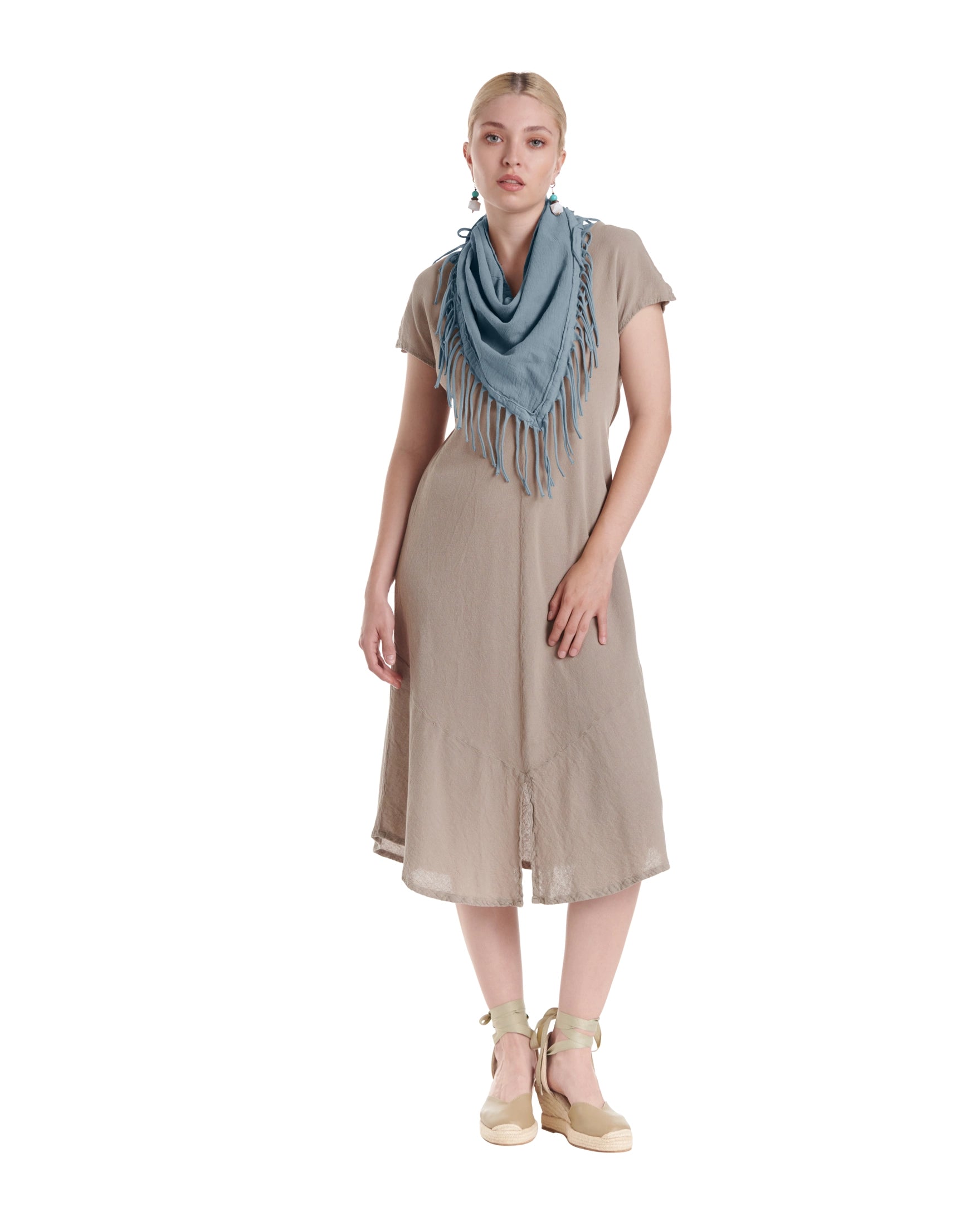 Triangle Cotton Gauze Scarf-Oh My Gauze