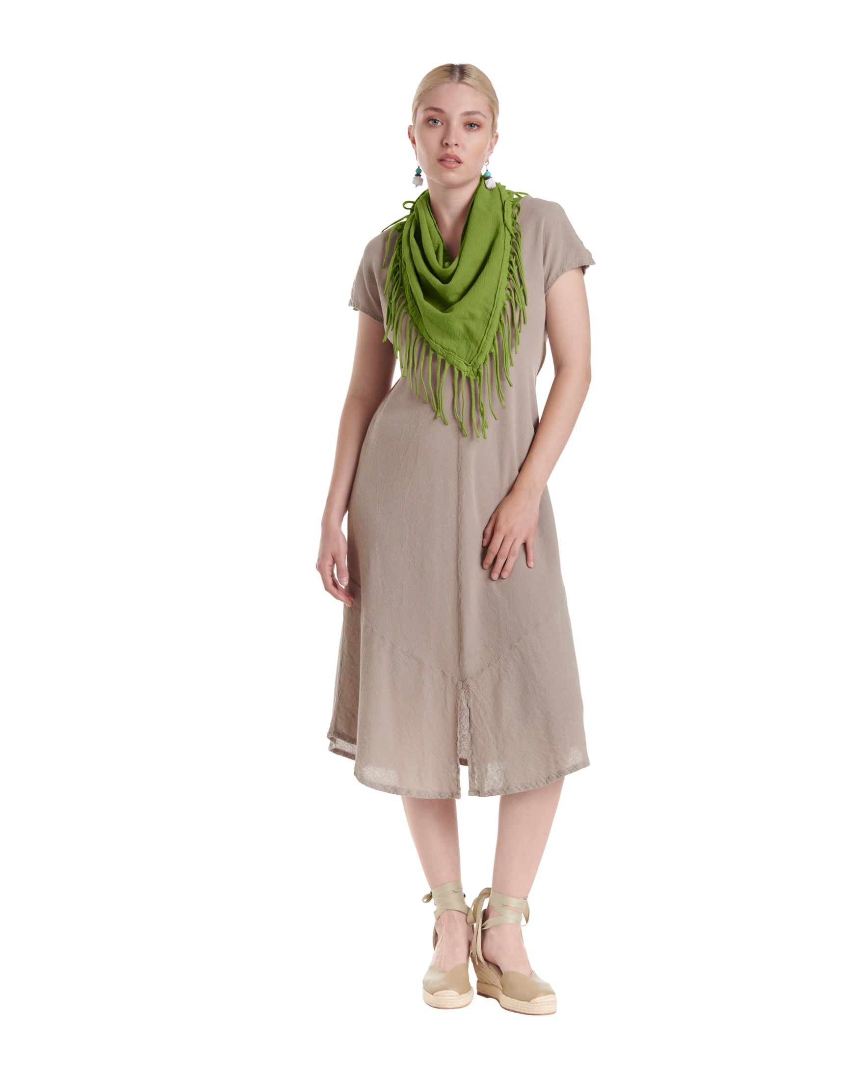 Triangle Cotton Gauze Scarf-Oh My Gauze