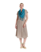 Triangle Cotton Gauze Scarf-Oh My Gauze