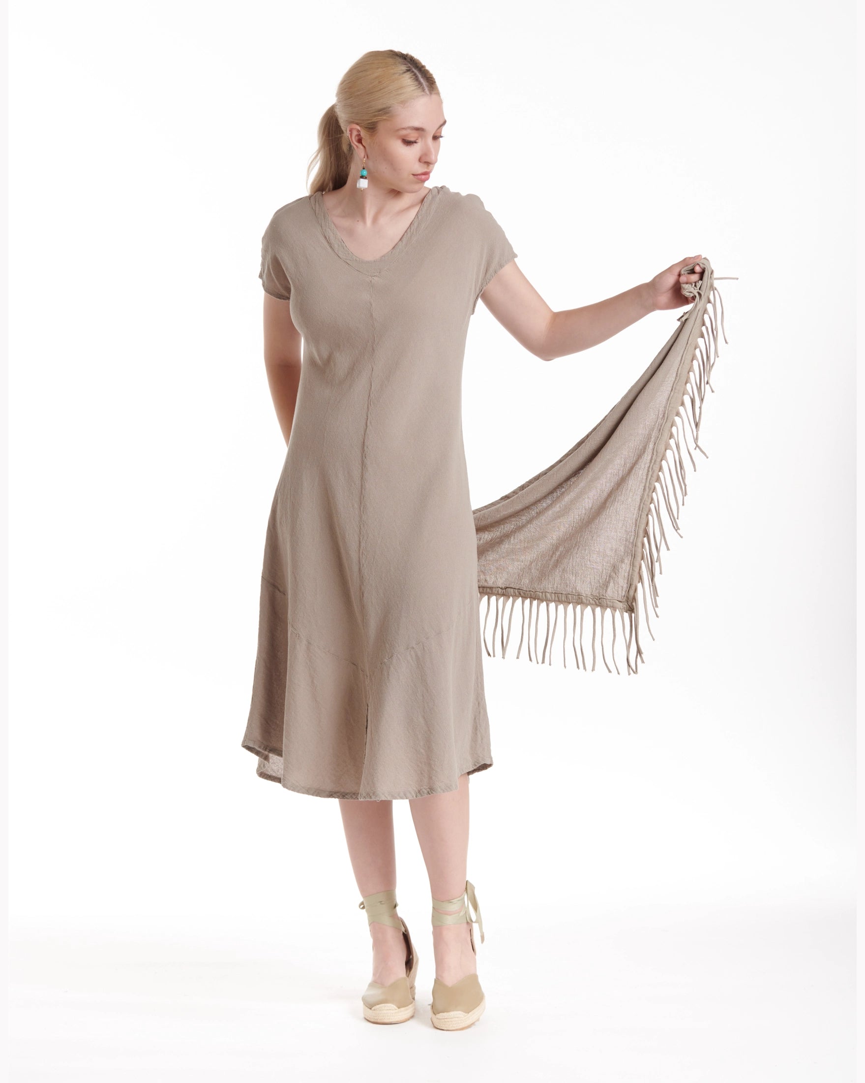 Triangle Cotton Gauze Scarf-Oh My Gauze