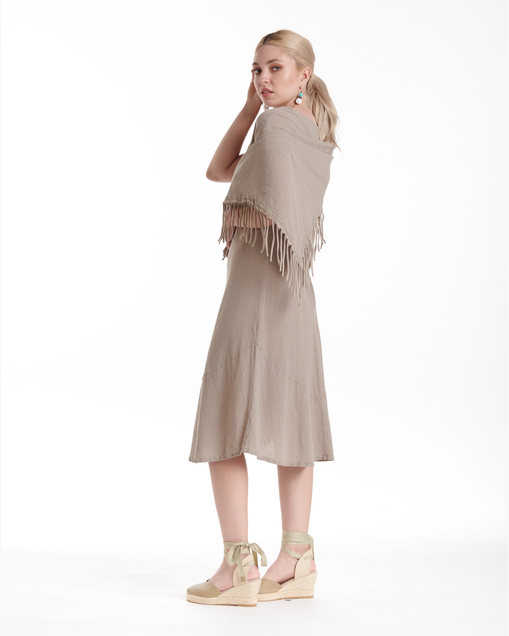 Triangle Cotton Gauze Scarf-Oh My Gauze