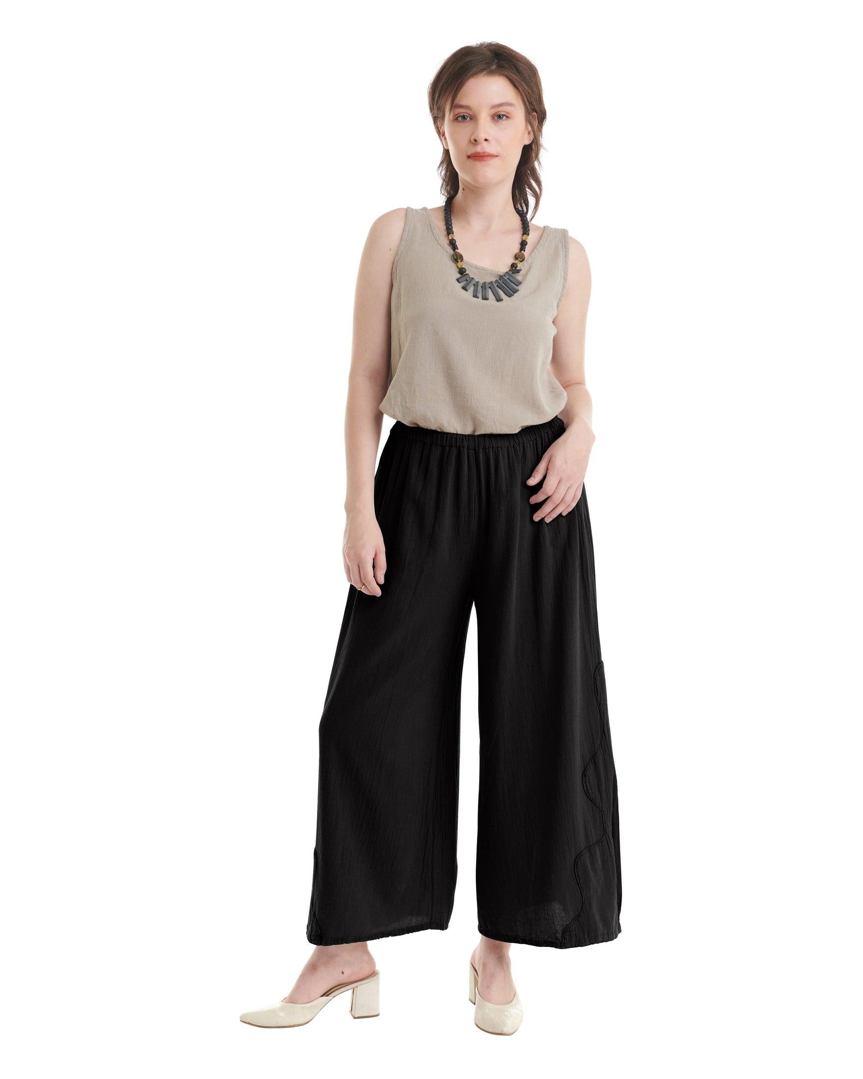 Nilo Cotton Gauze Pants-Oh My Gauze
