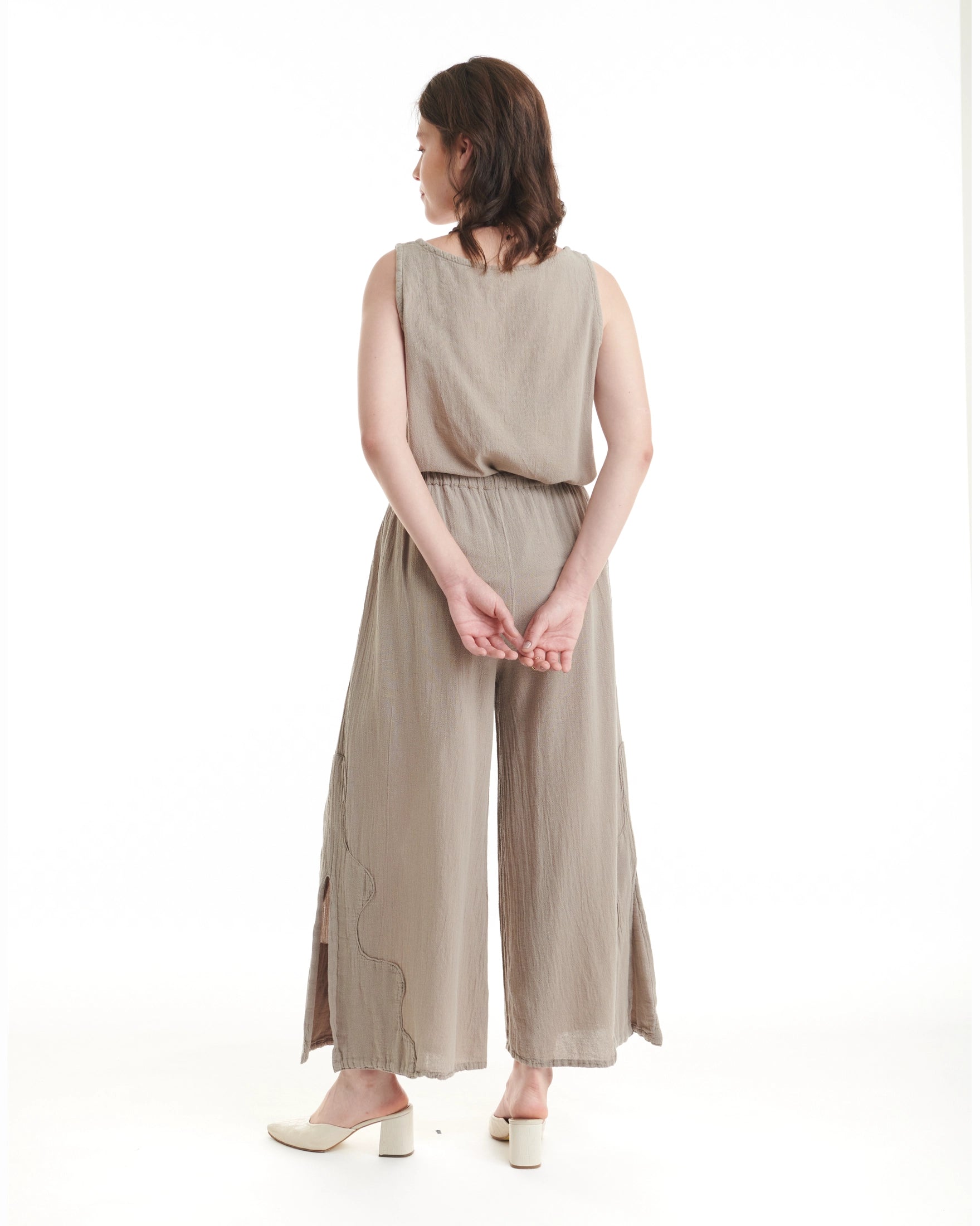 Nilo Cotton Gauze Pants - New-Oh My Gauze