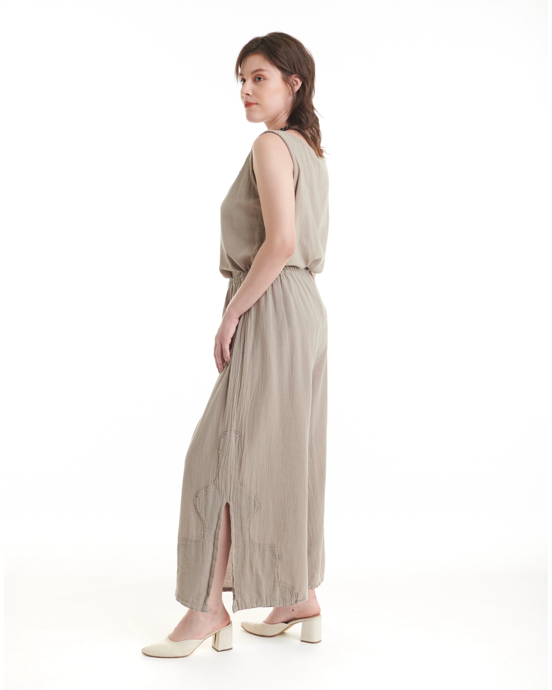 Nilo Cotton Gauze Pants - New-Oh My Gauze