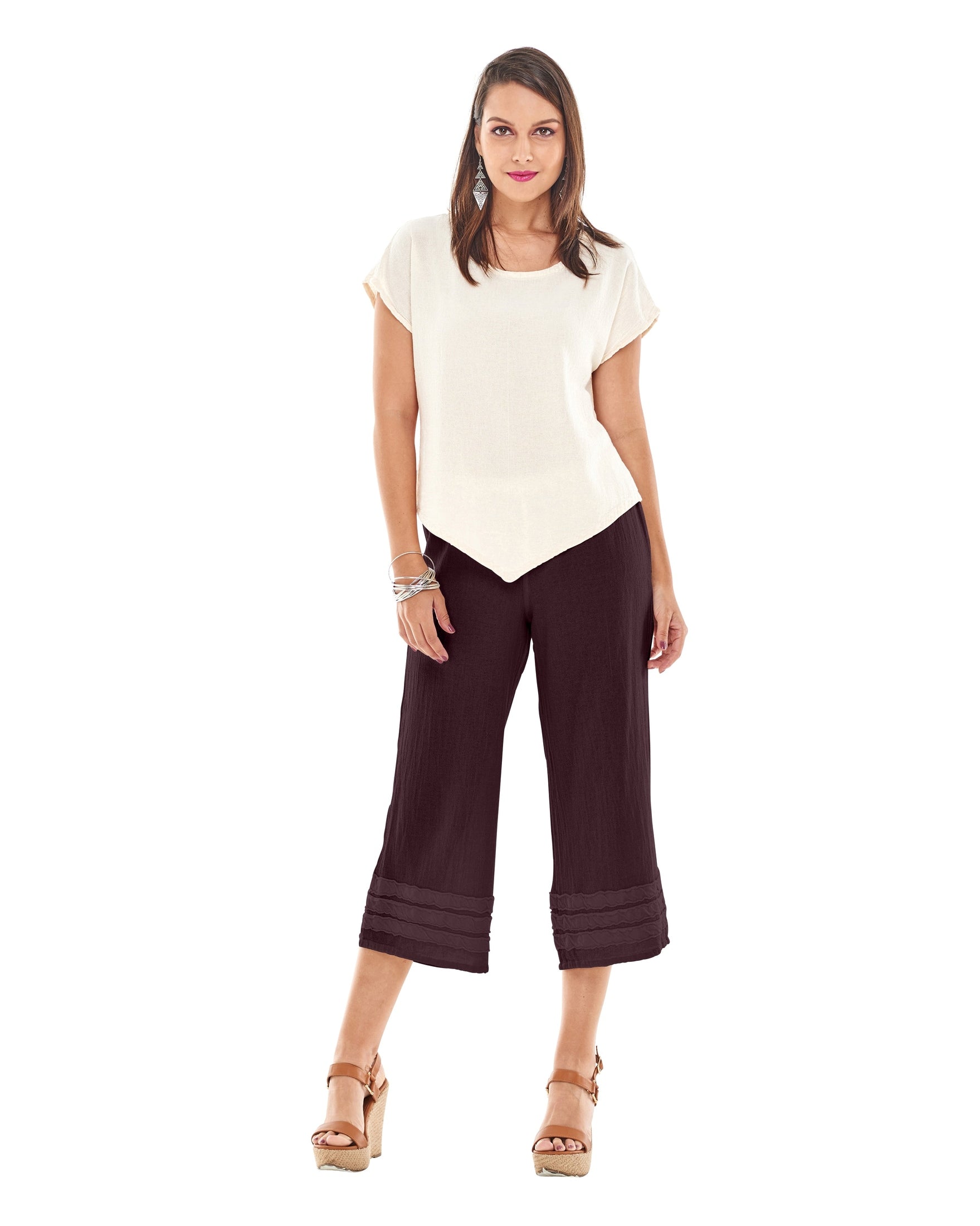 Nimo Cotton Gauze Pants - New-Oh My Gauze