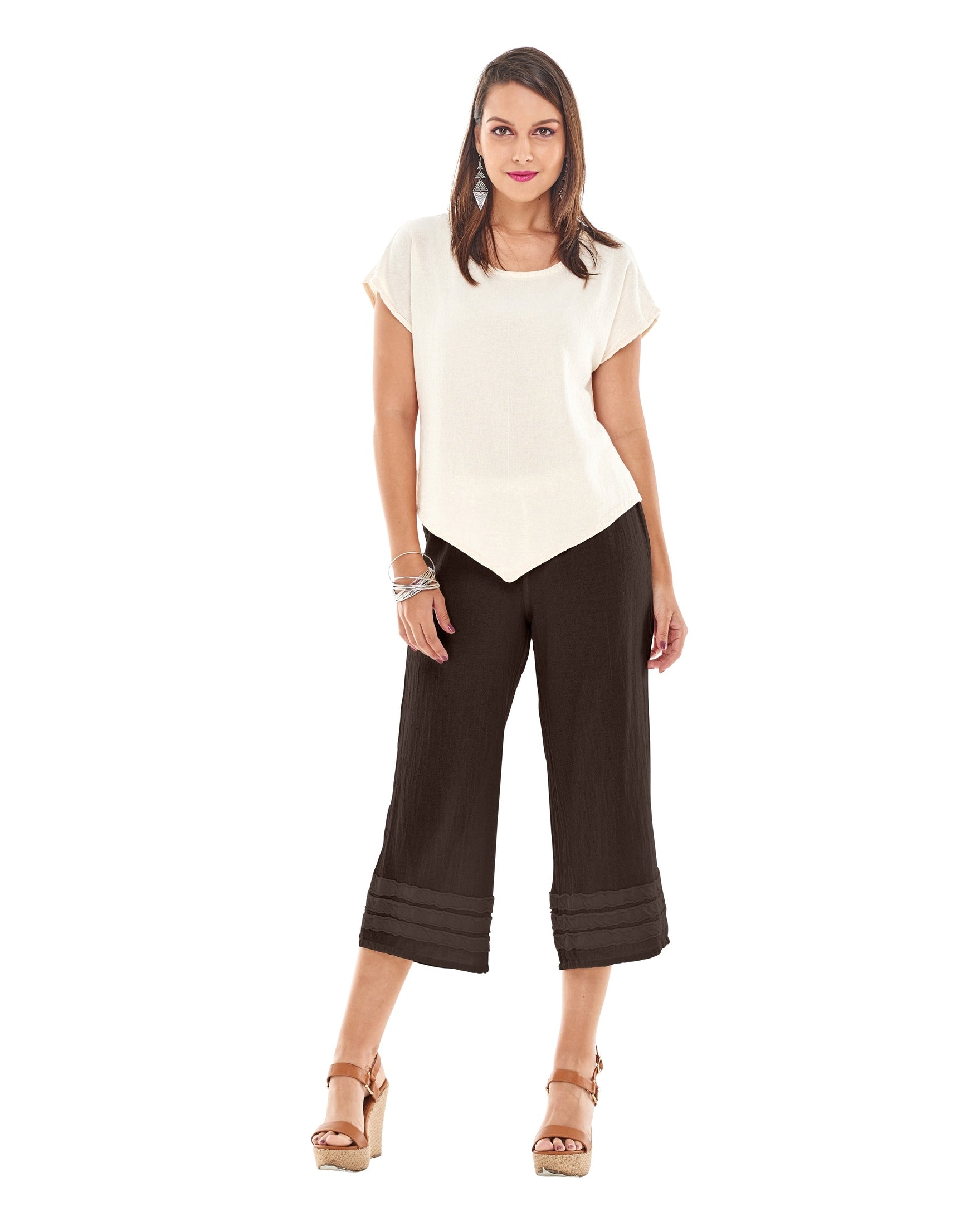 Nimo Cotton Gauze Pants - New-Oh My Gauze
