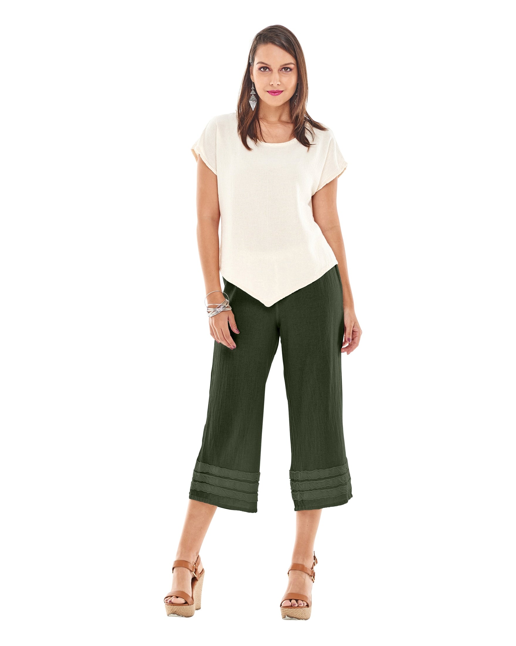Nimo Cotton Gauze Pants - New-Oh My Gauze