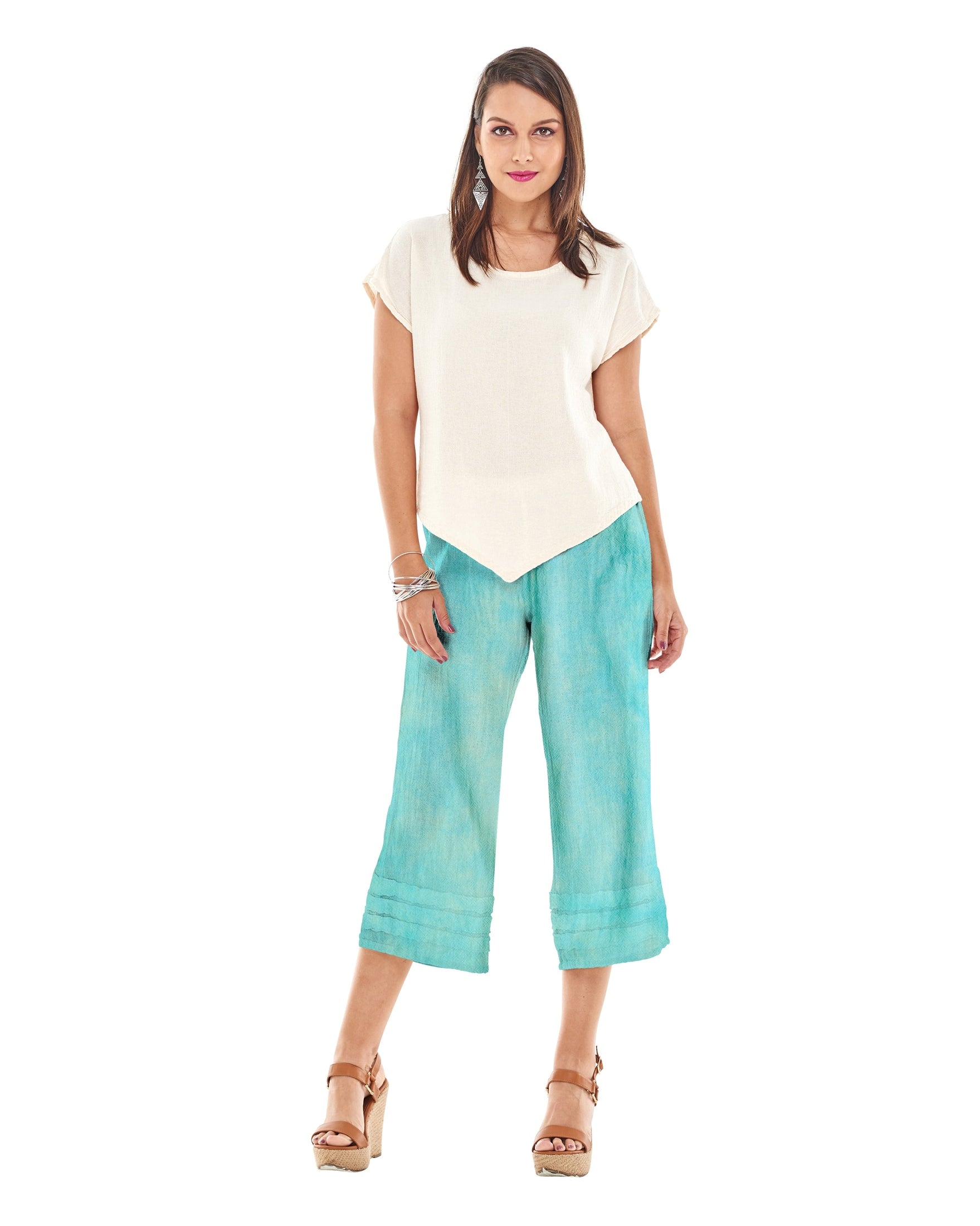 Nimo Cotton Gauze Pants - New-Oh My Gauze