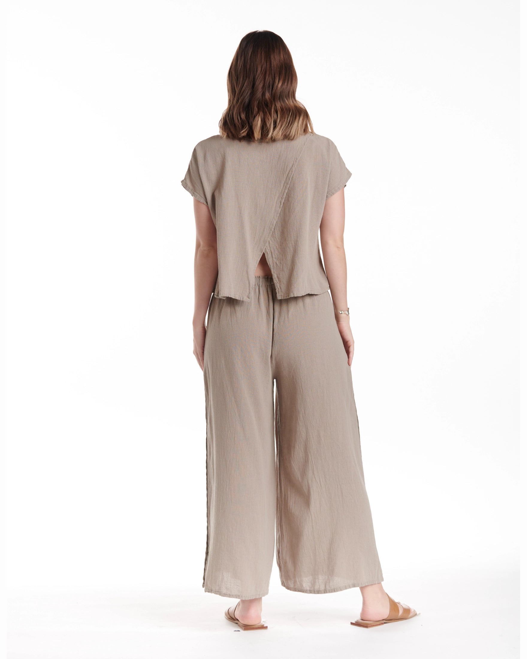 Olga Cotton Gauze Blouse – New Arrival-Oh My Gauze