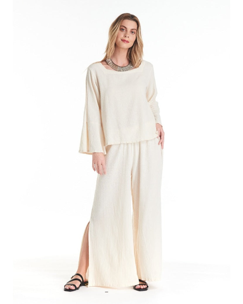 Tulip Cotton Gauze Blouse | Oh My Gauze!