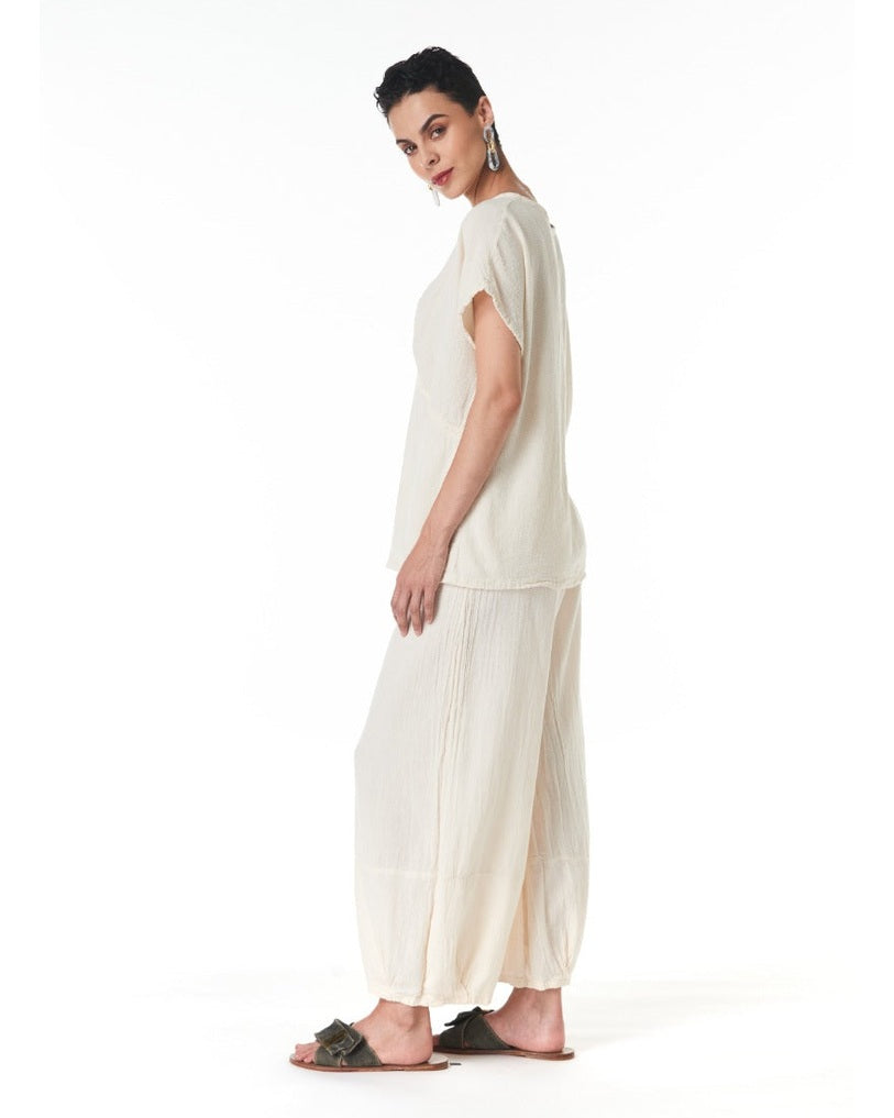 Bow Blouse - Final Sale-Oh My Gauze