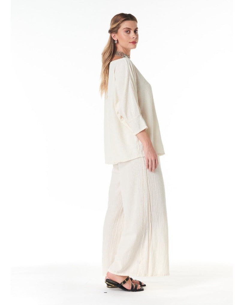 Marina Cotton Gauze Blouse – Final Sale-Oh My Gauze