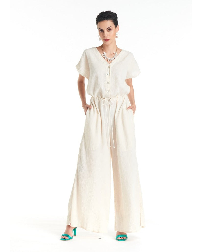 Mina Jumpsuit - Final Sale-Oh My Gauze