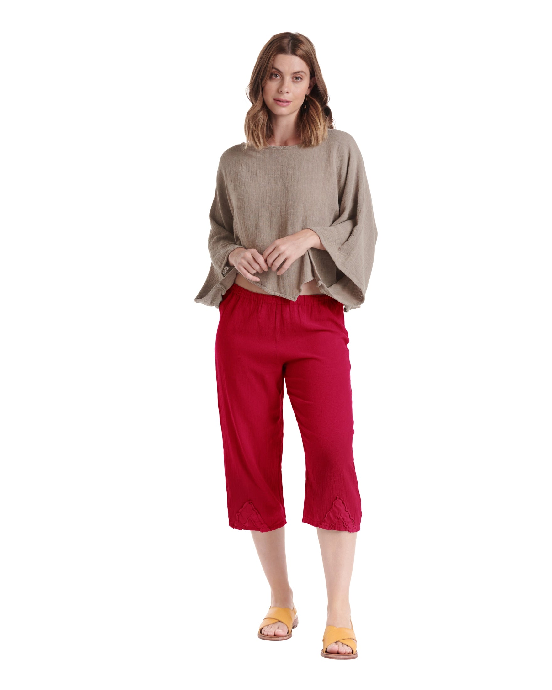 Owen Cotton Gauze Pants - Final Sale-Oh My Gauze