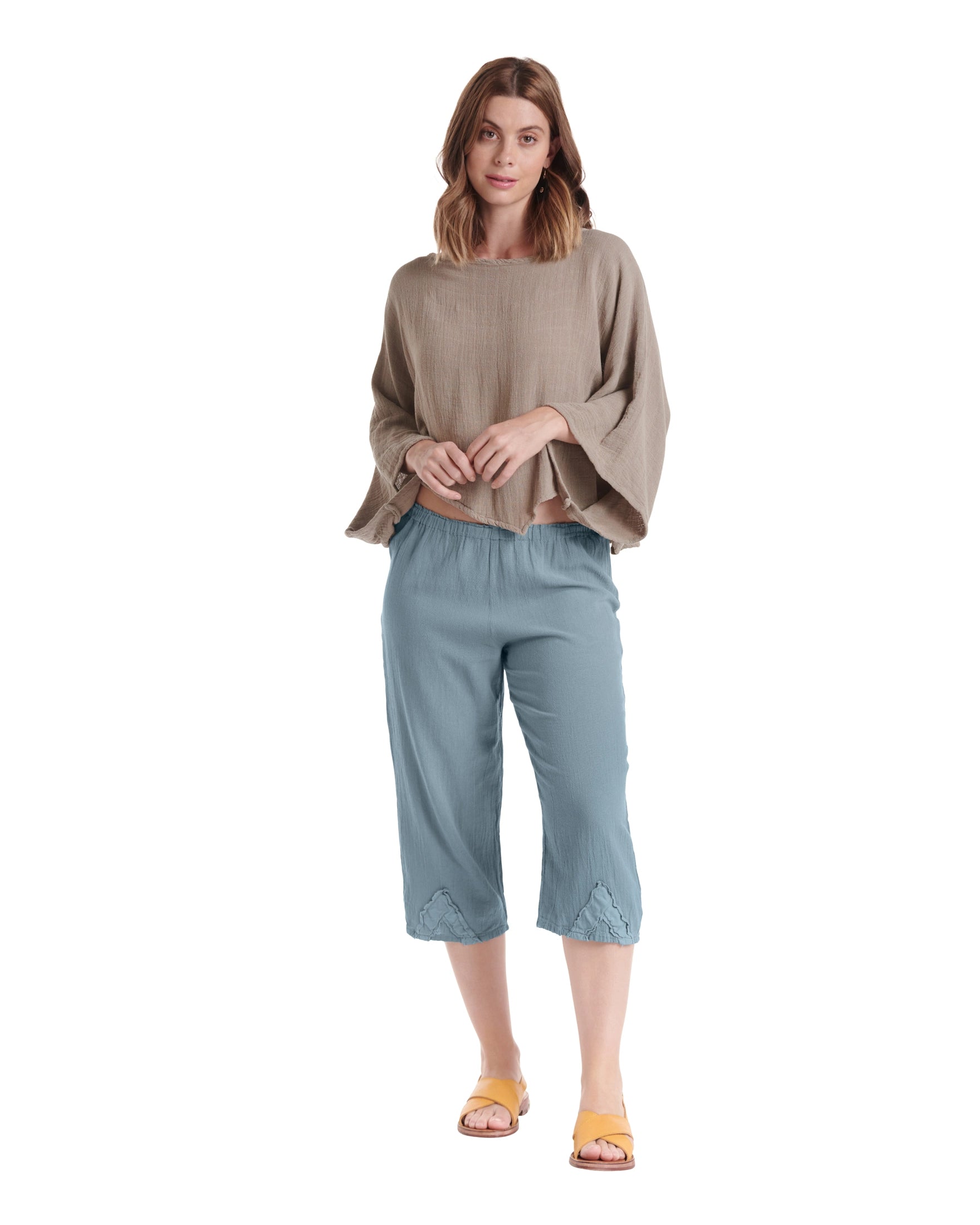 Owen Cotton Gauze Pants - Final Sale-Oh My Gauze