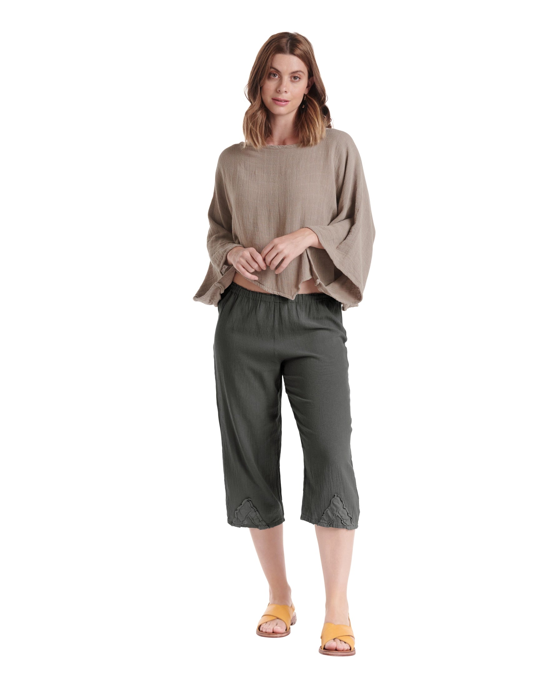 Owen Cotton Gauze Pants - Final Sale-Oh My Gauze