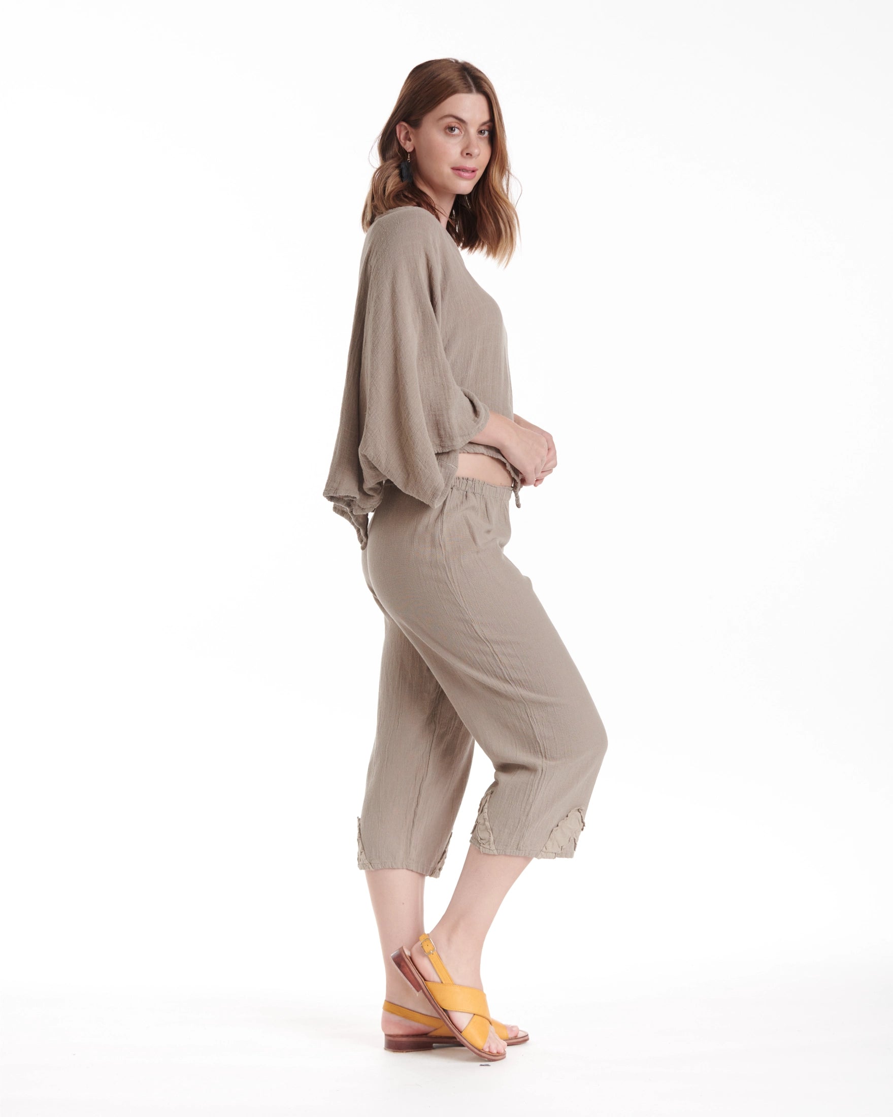 Owen Cotton Gauze Pants - Final Sale-Oh My Gauze
