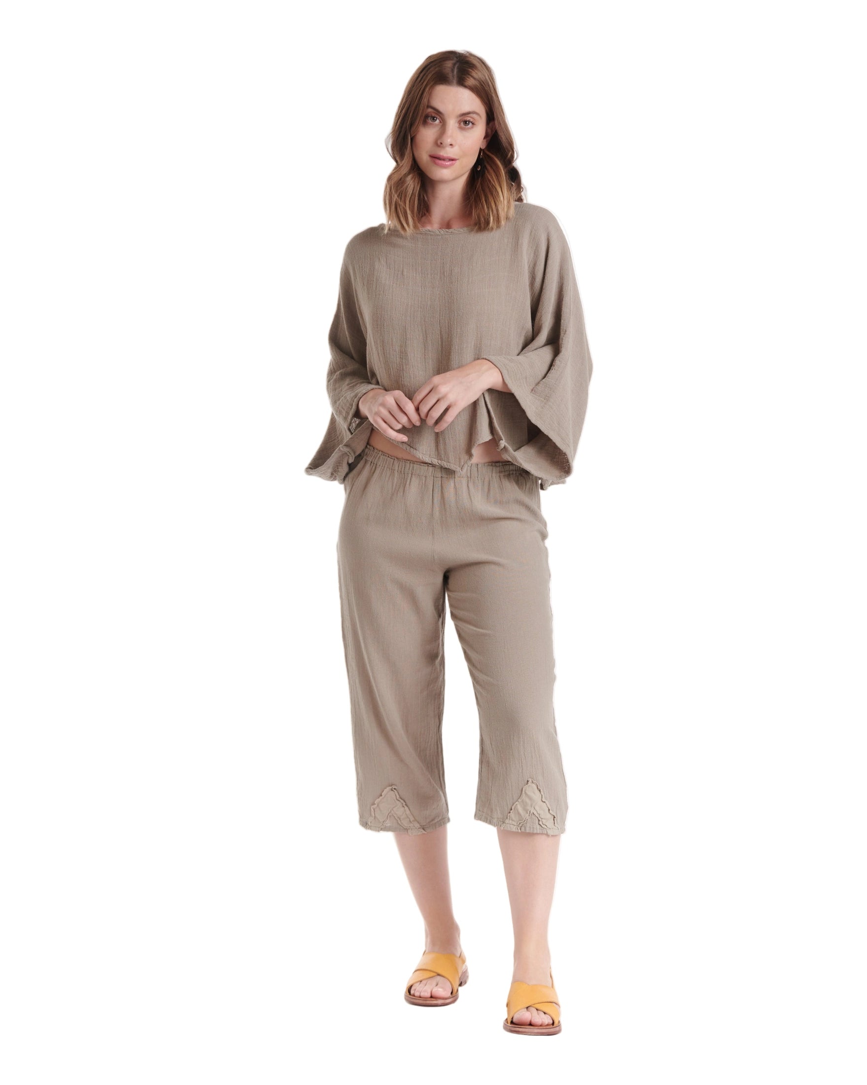 Owen Cotton Gauze Pants - Final Sale-Oh My Gauze