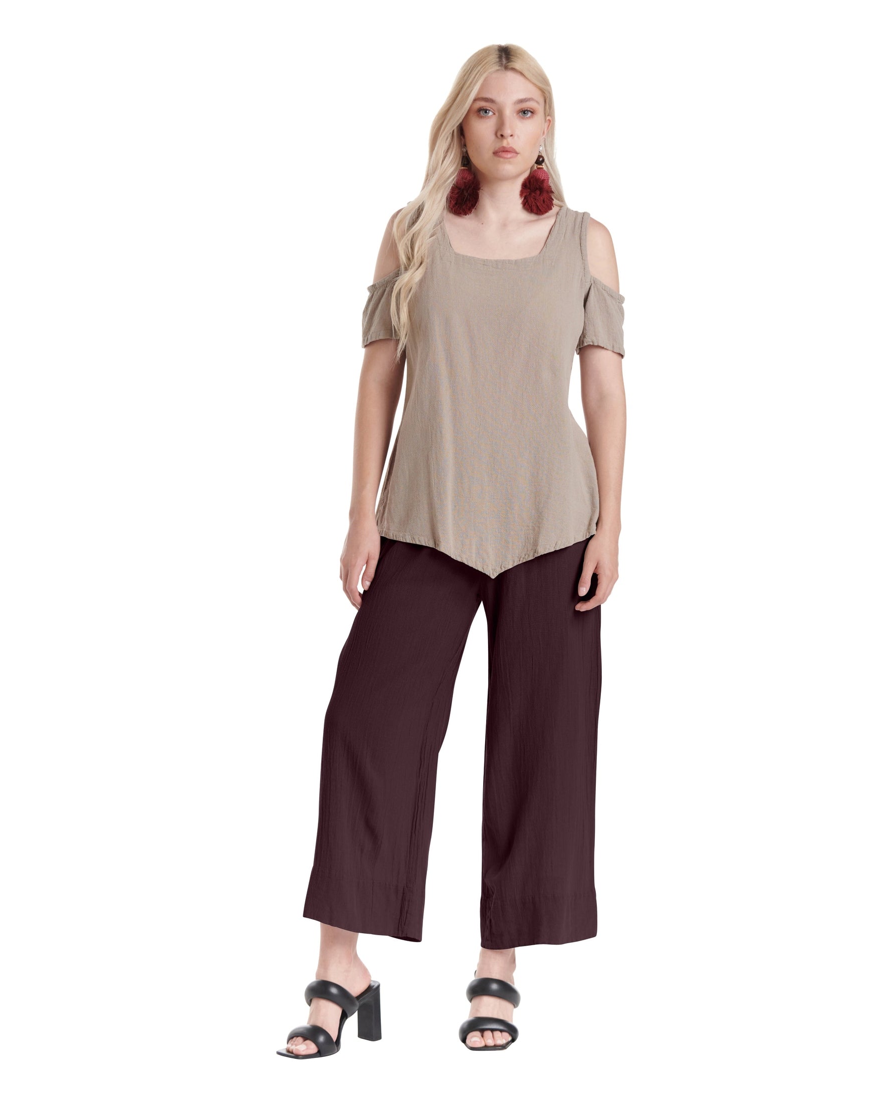 Paula Cotton Gauze Pants-Oh My Gauze