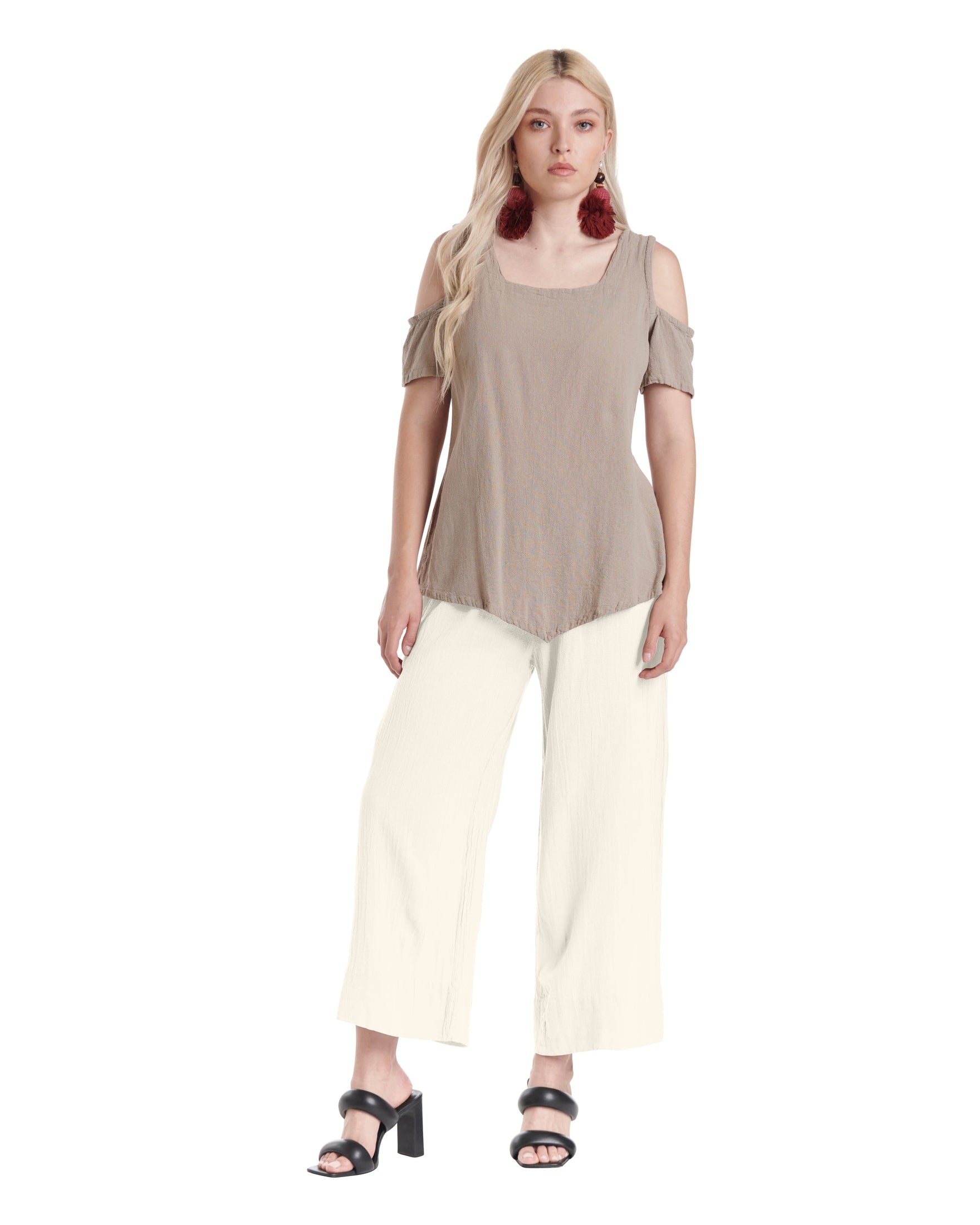 Paula Cotton Gauze Pants-Oh My Gauze