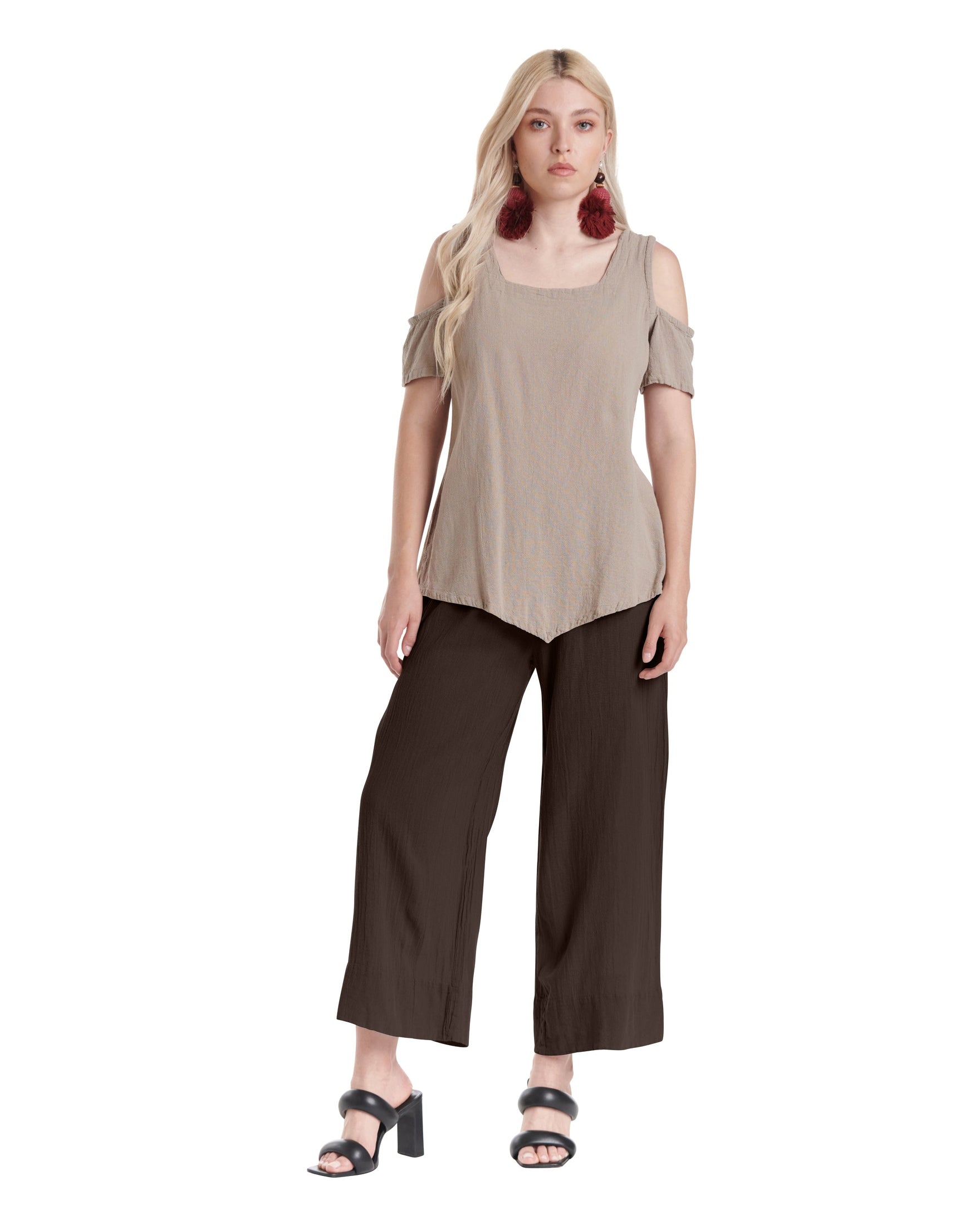 Paula Cotton Gauze Pants-Oh My Gauze