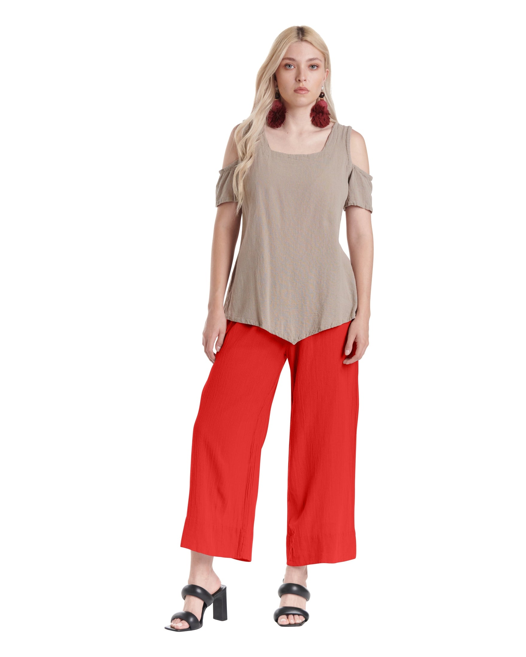 Paula Cotton Gauze Pants-Oh My Gauze