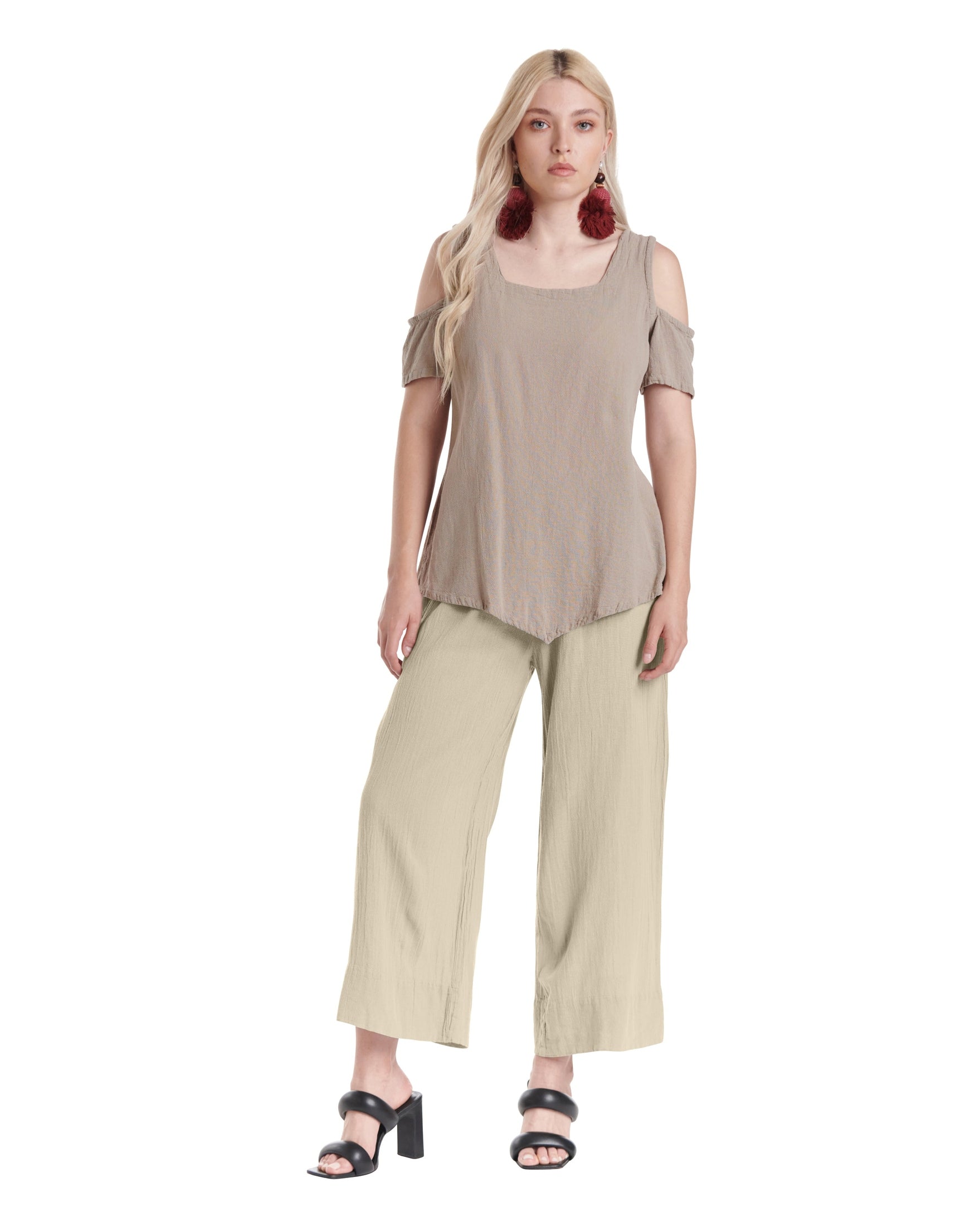 Paula Cotton Gauze Pants-Oh My Gauze