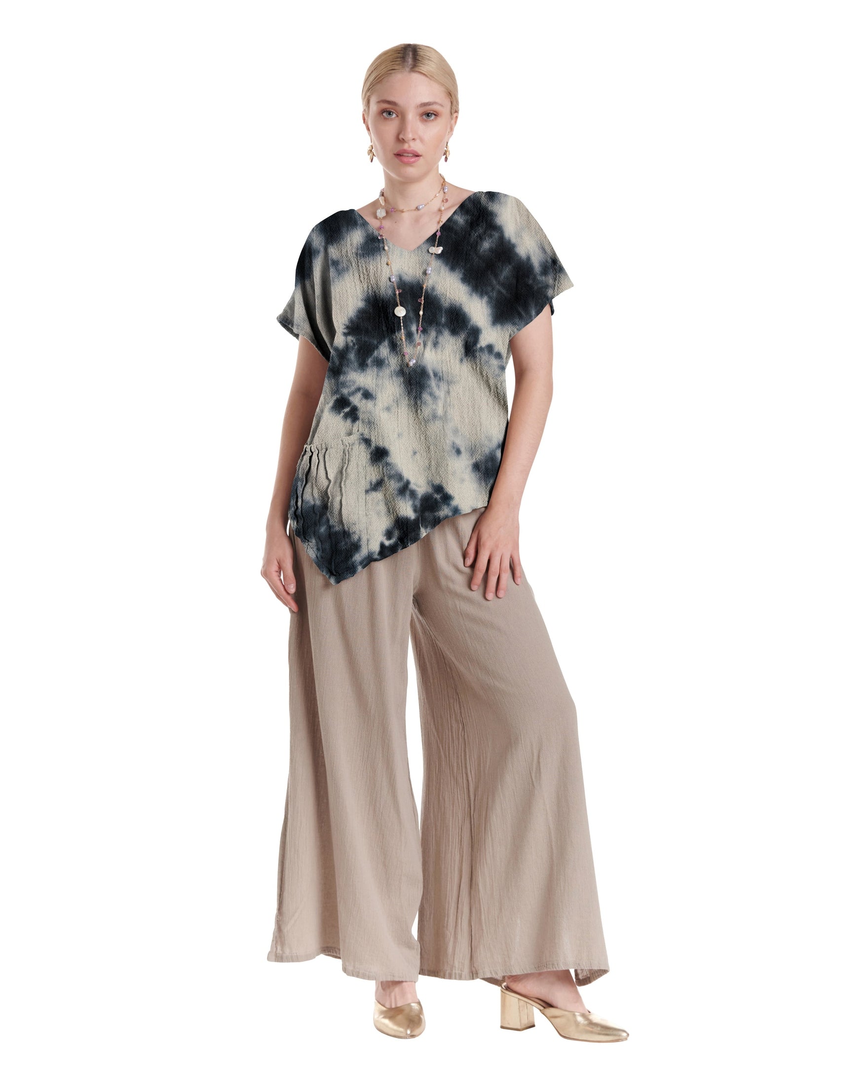 Polly Cotton Gauze Blouse-Oh My Gauze