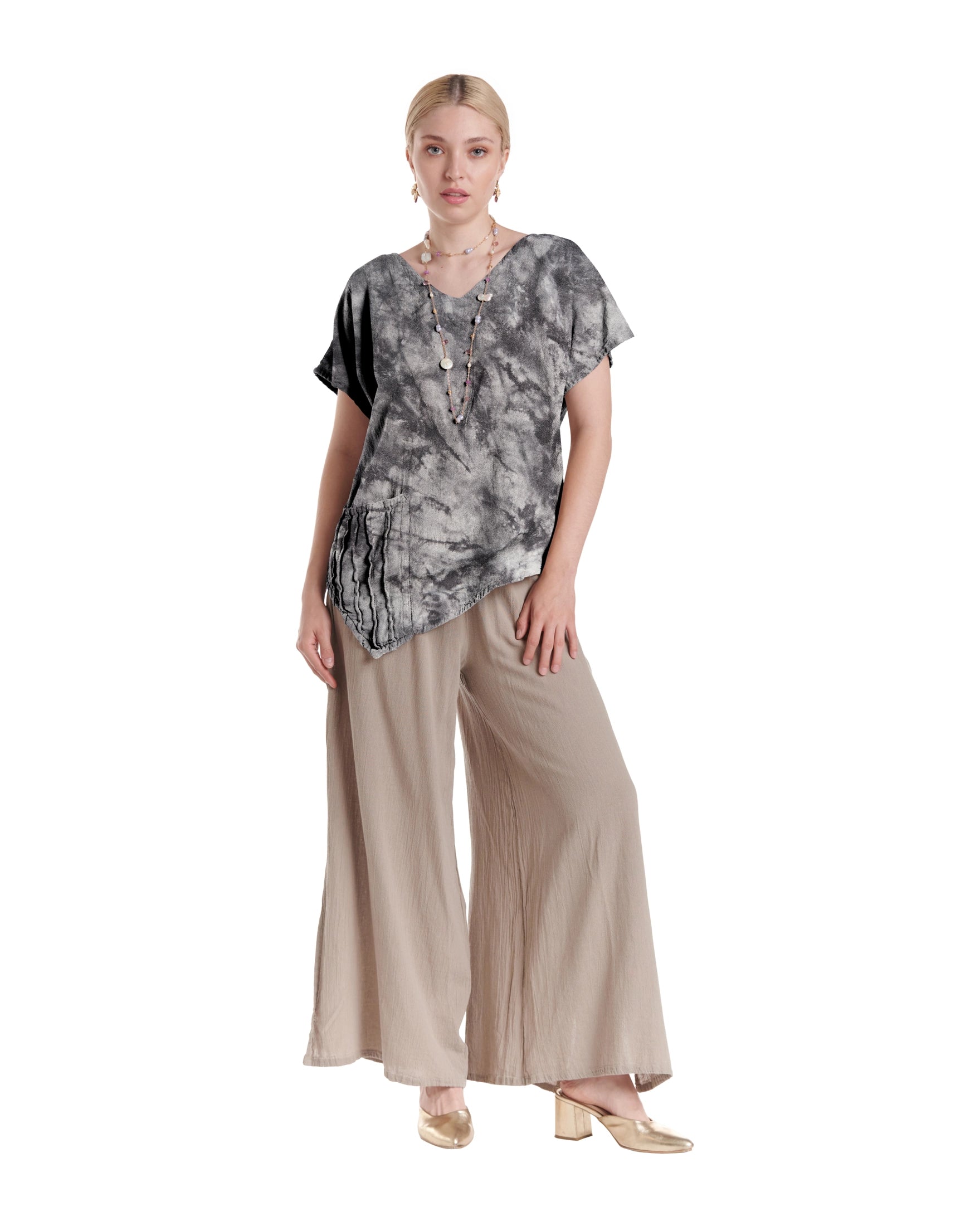 Polly Cotton Gauze Blouse-Oh My Gauze