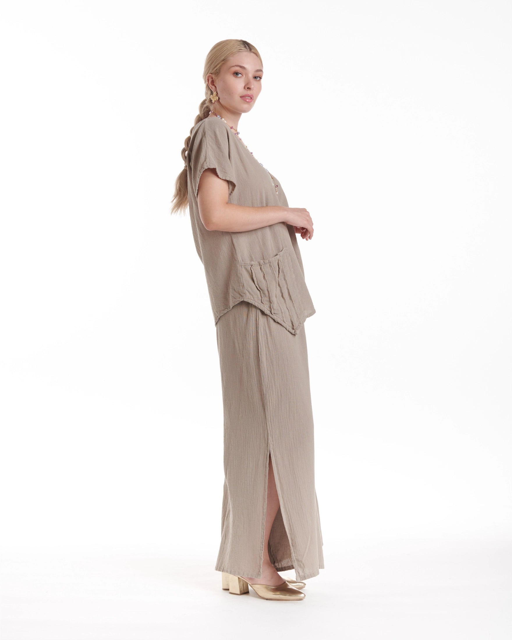 Polly Cotton Gauze Blouse-Oh My Gauze