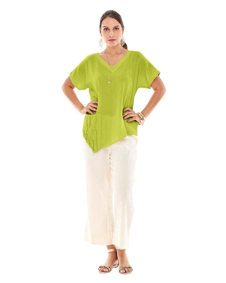 Polly Cotton Gauze Blouse-Oh My Gauze