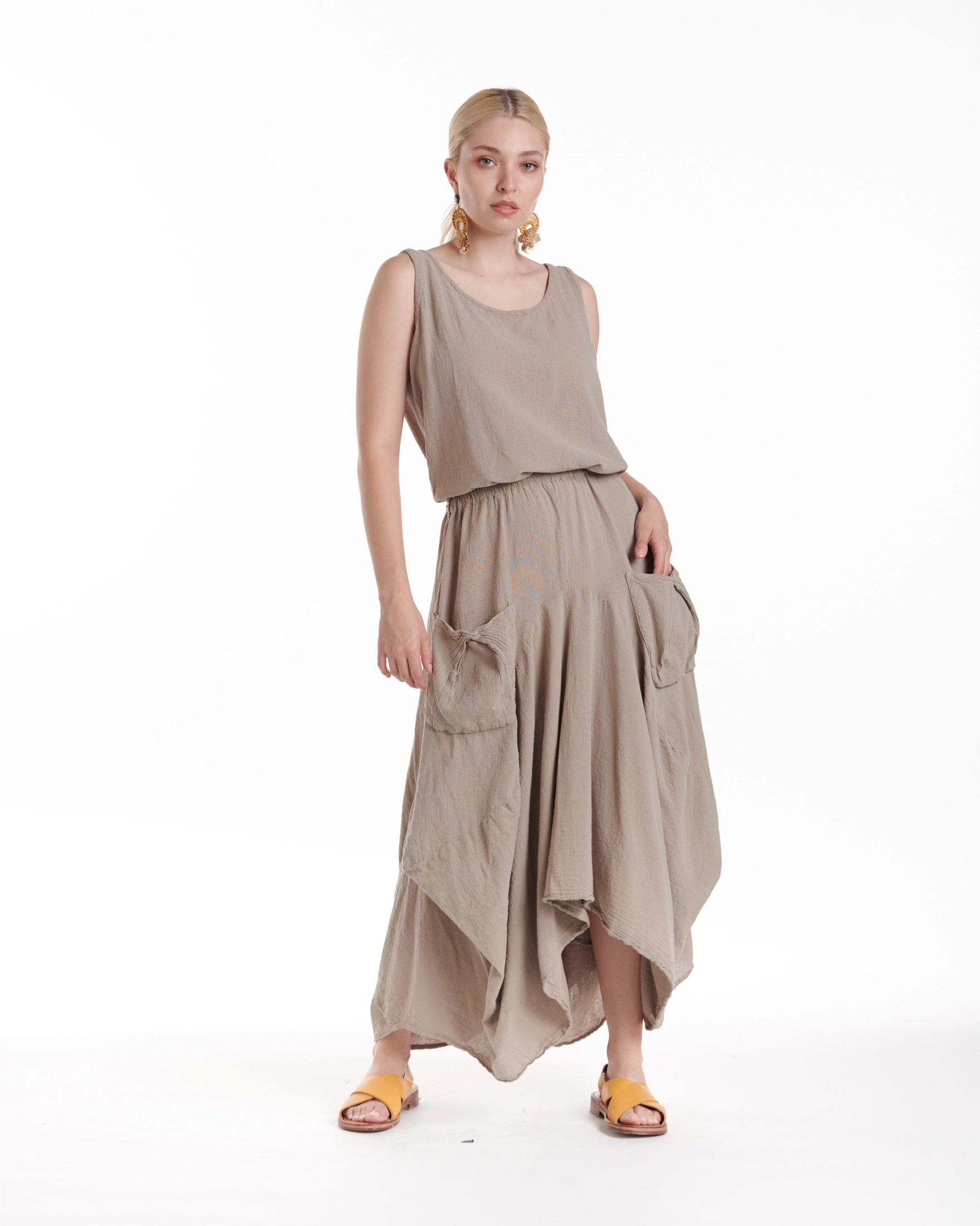 Robin Cotton Gauze Skirt-Oh My Gauze