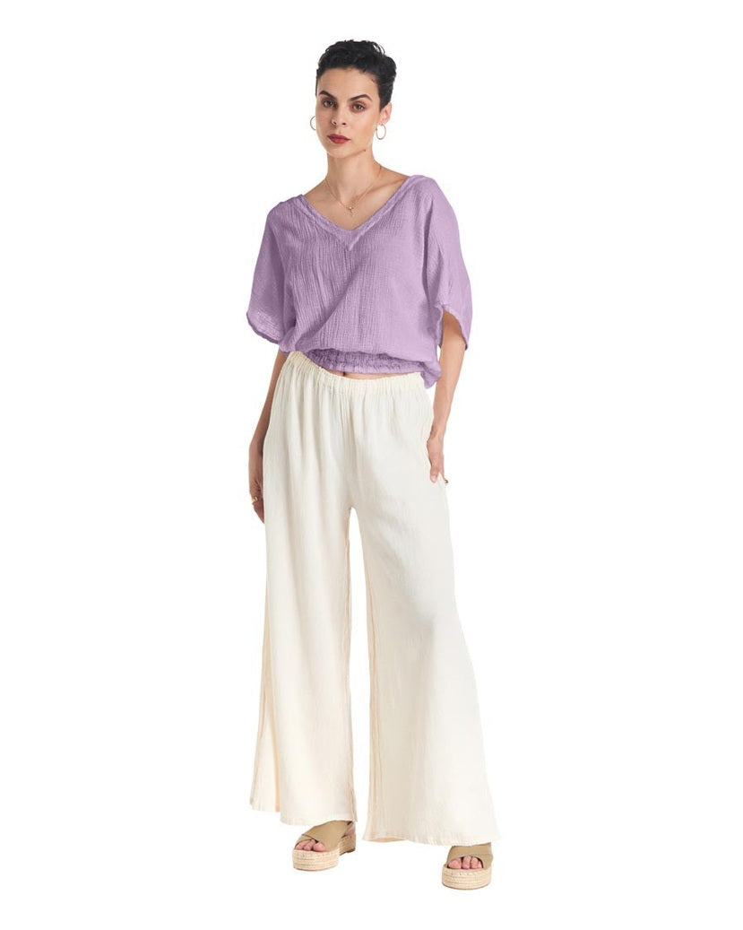 Romane Cotton Gauze Blouse - Final Sale-Oh My Gauze