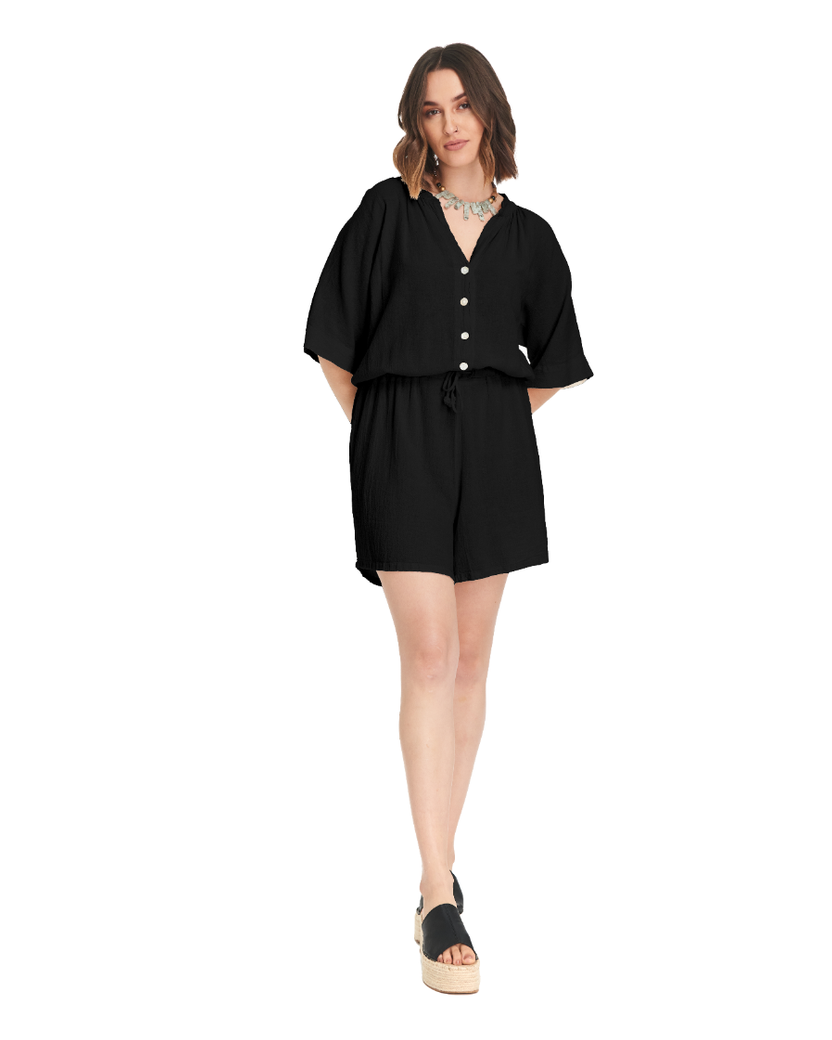 Romper Cotton Gauze Dress – Final Sale-Oh My Gauze