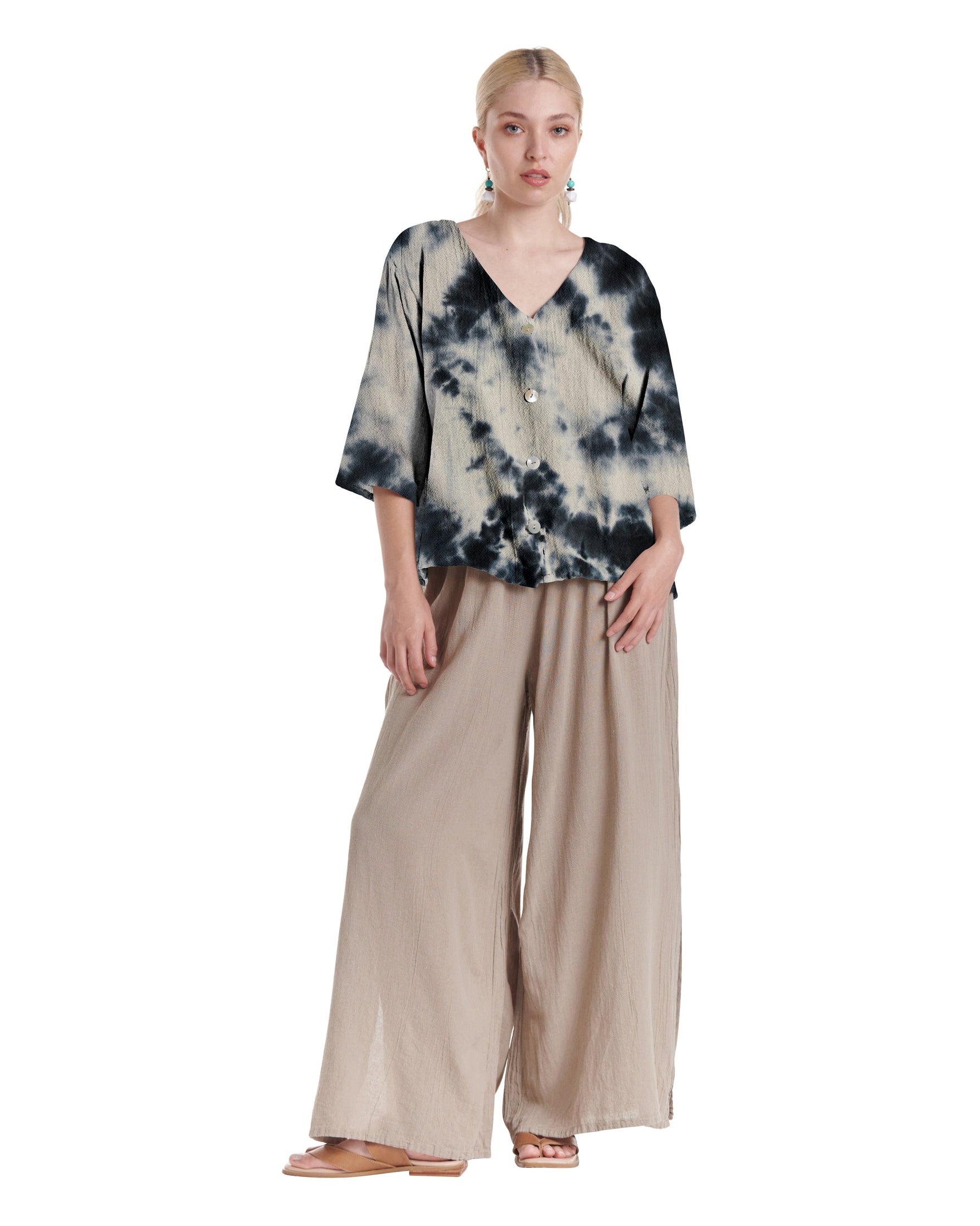 Ronie Cotton Gauze Blouse-Oh My Gauze