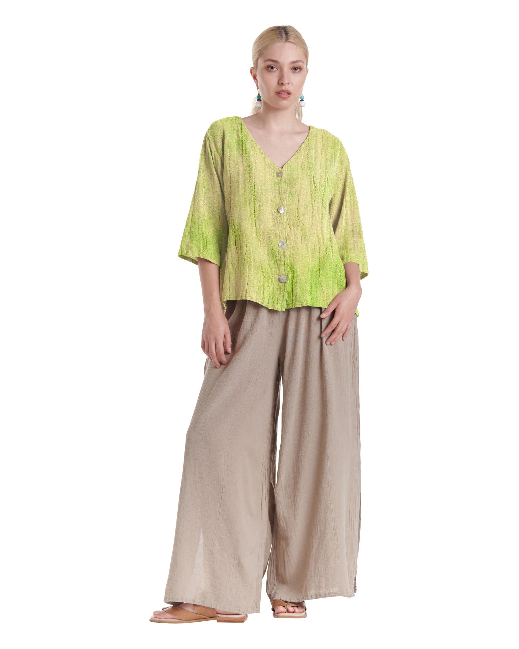 Ronie Cotton Gauze Blouse-Oh My Gauze