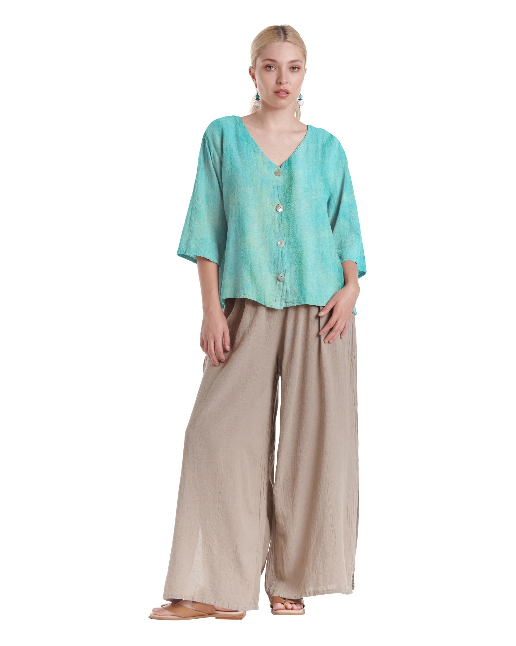 Ronie Cotton Gauze Blouse-Oh My Gauze