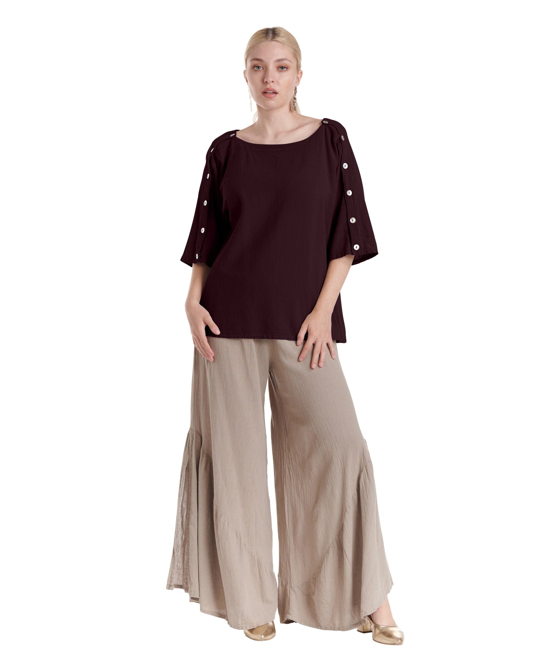 Saint Cotton Gauze Blouse-Oh My Gauze