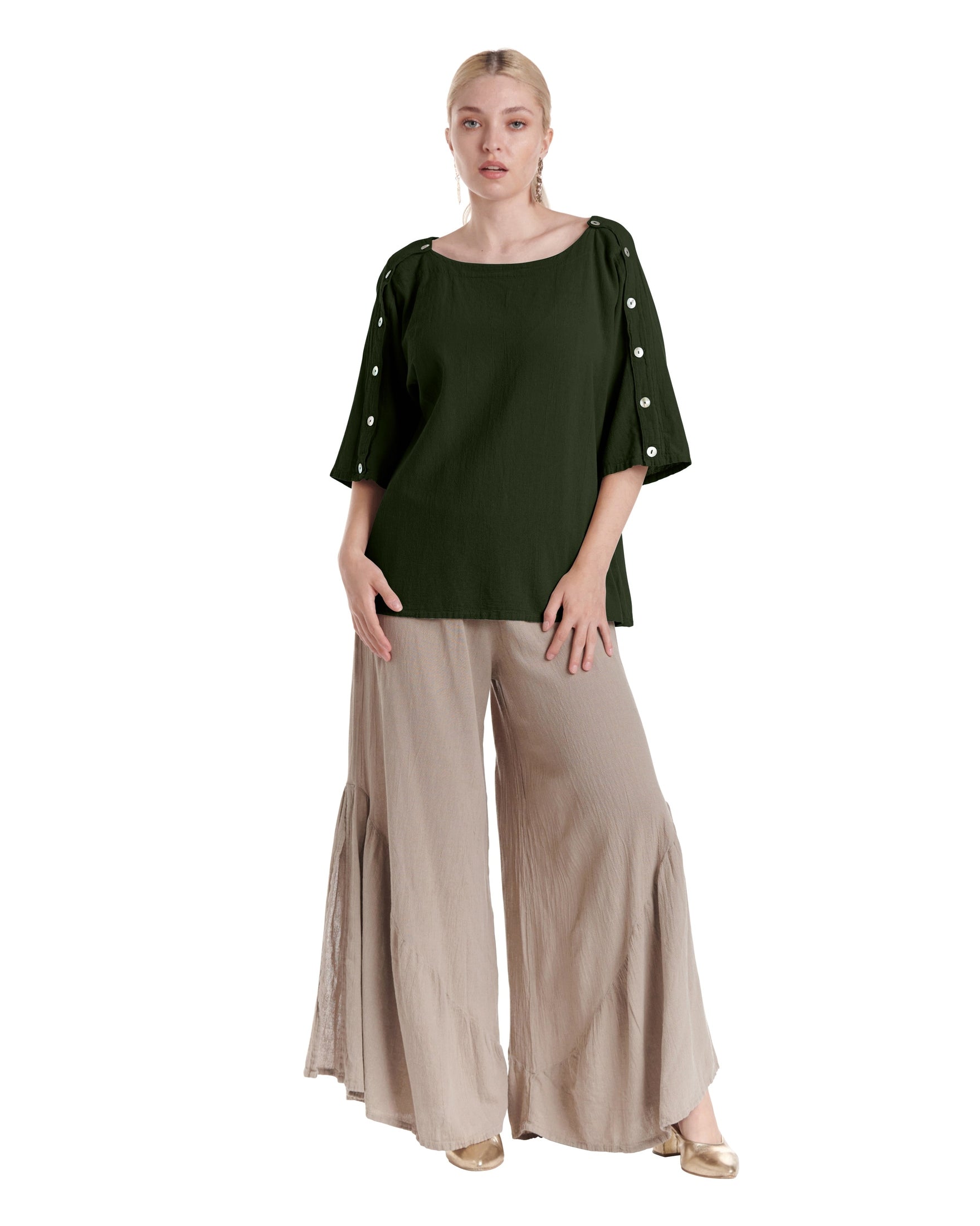 Saint Cotton Gauze Blouse-Oh My Gauze