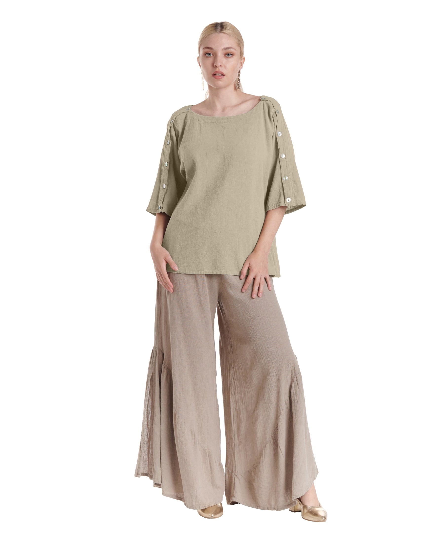 Saint Cotton Gauze Blouse-Oh My Gauze