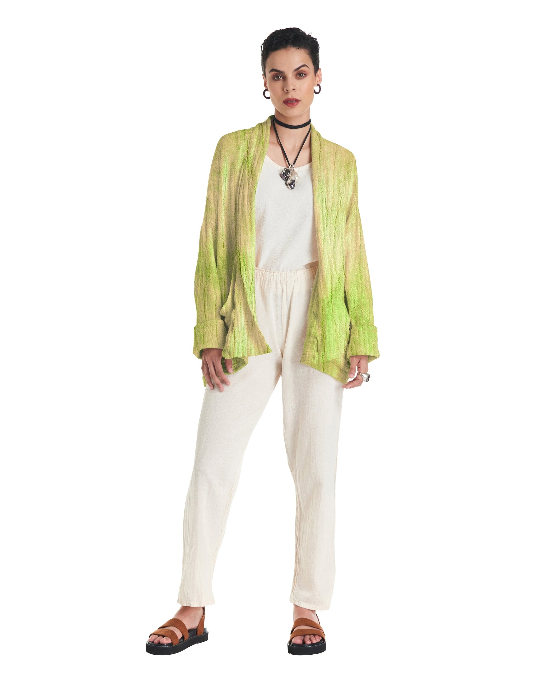 Sakura Cotton Gauze Jacket-Oh My Gauze