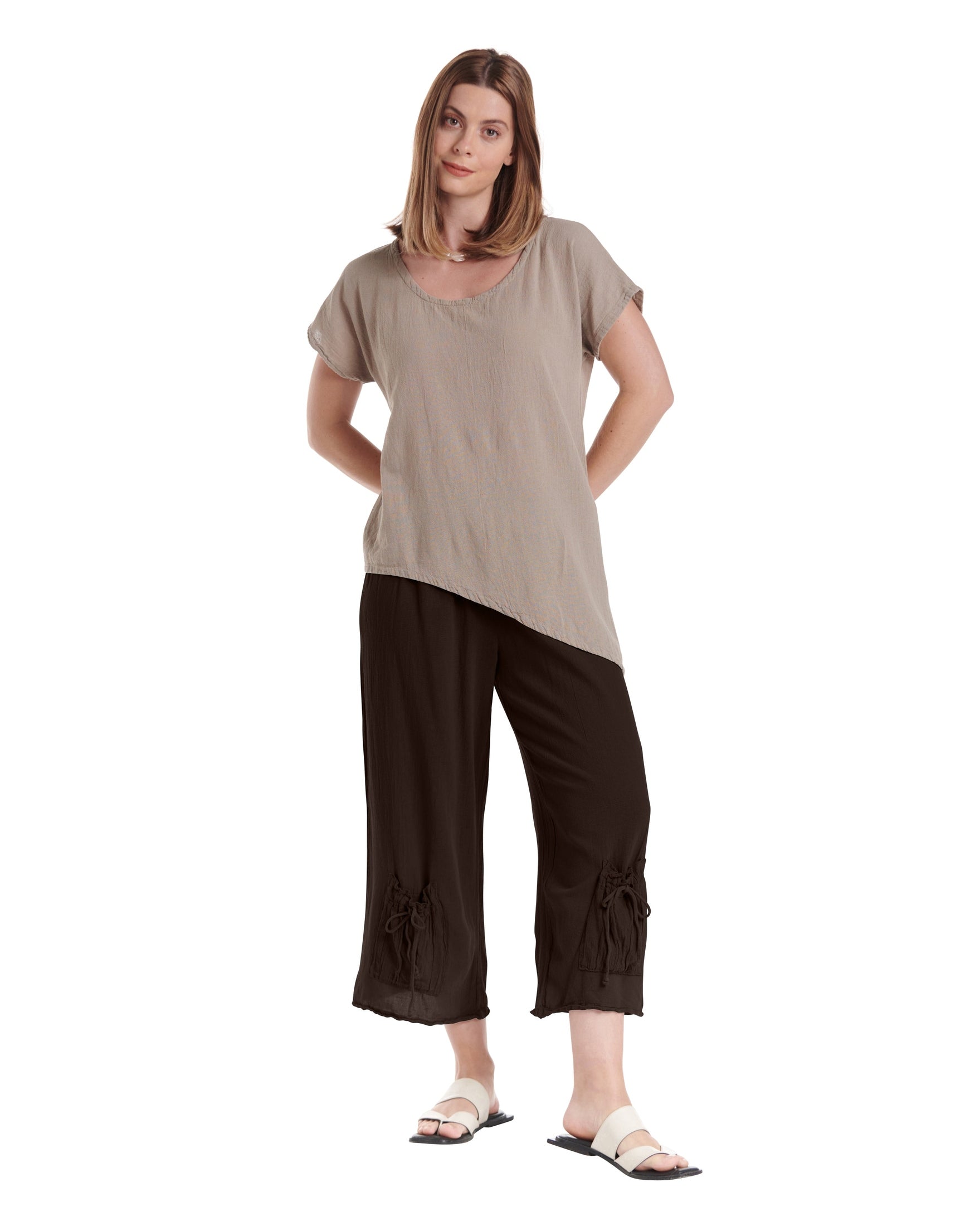 Sammy Cotton Gauze Pants-Oh My Gauze