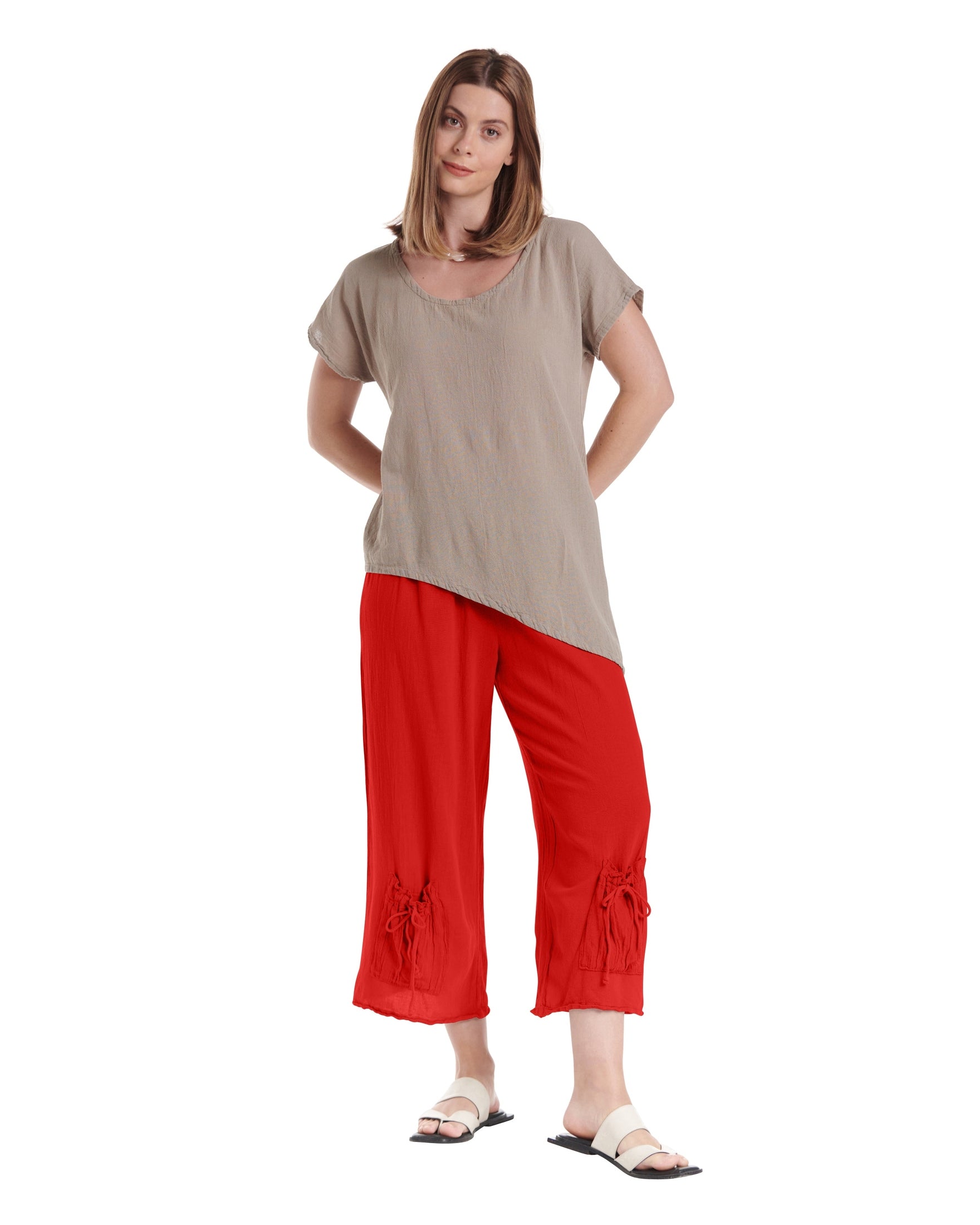 Sammy Cotton Gauze Pants-Oh My Gauze