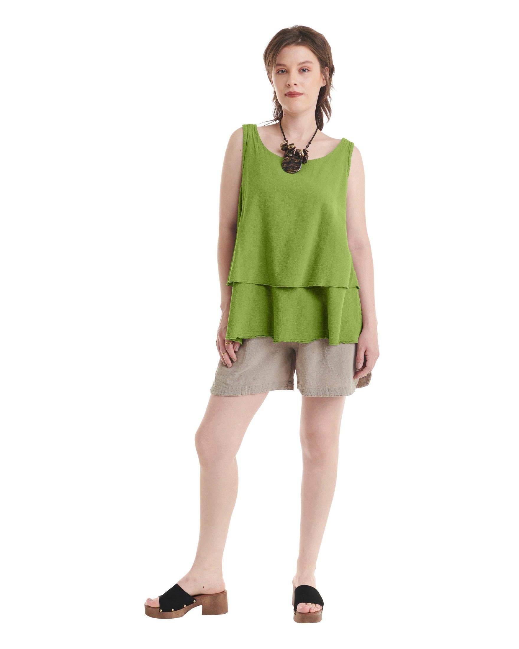 Sandbar Cotton Gauze Blouse-Oh My Gauze