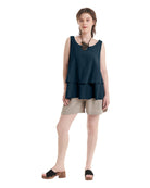 Sandbar Cotton Gauze Blouse-Oh My Gauze