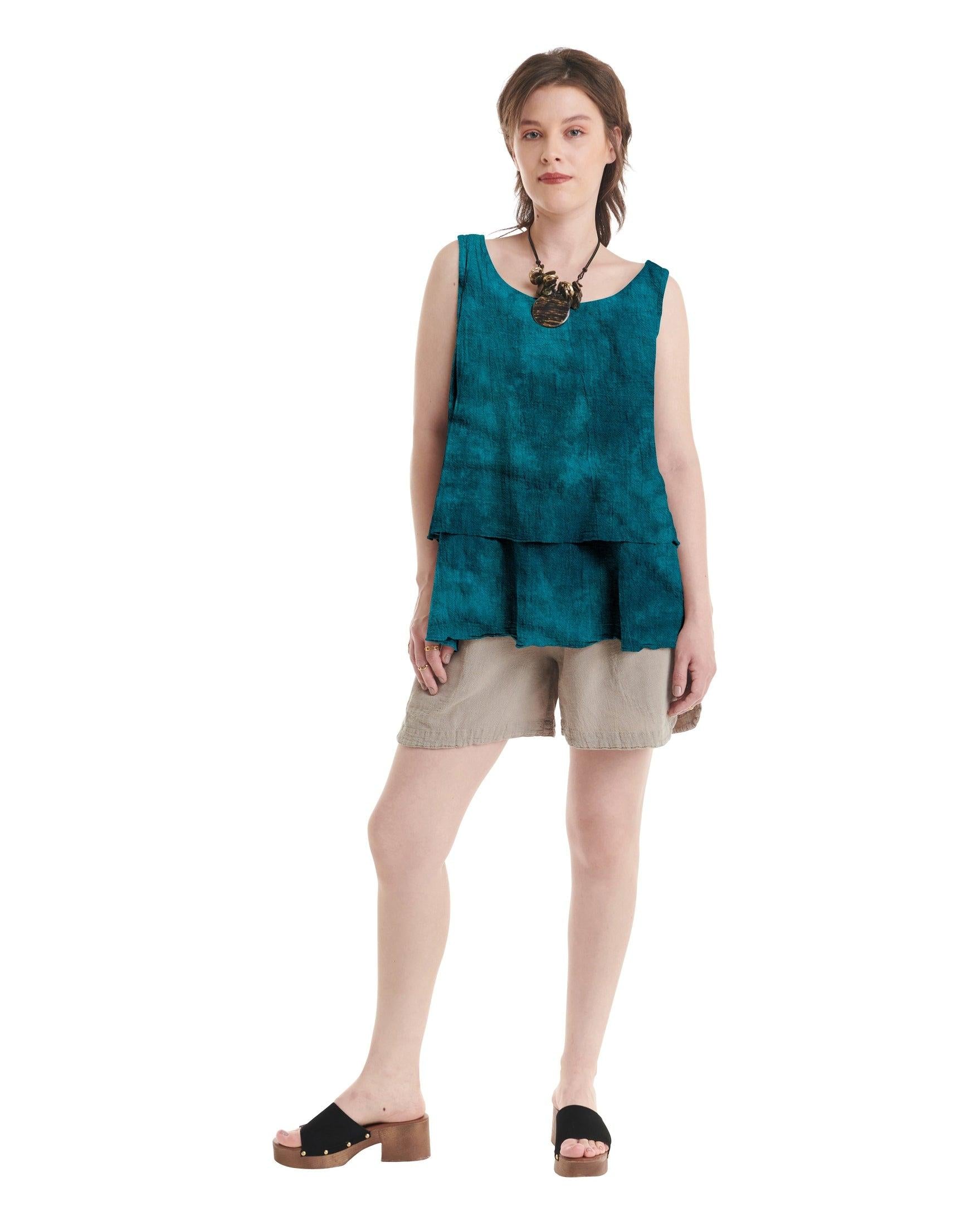 Sandbar Cotton Gauze Blouse-Oh My Gauze