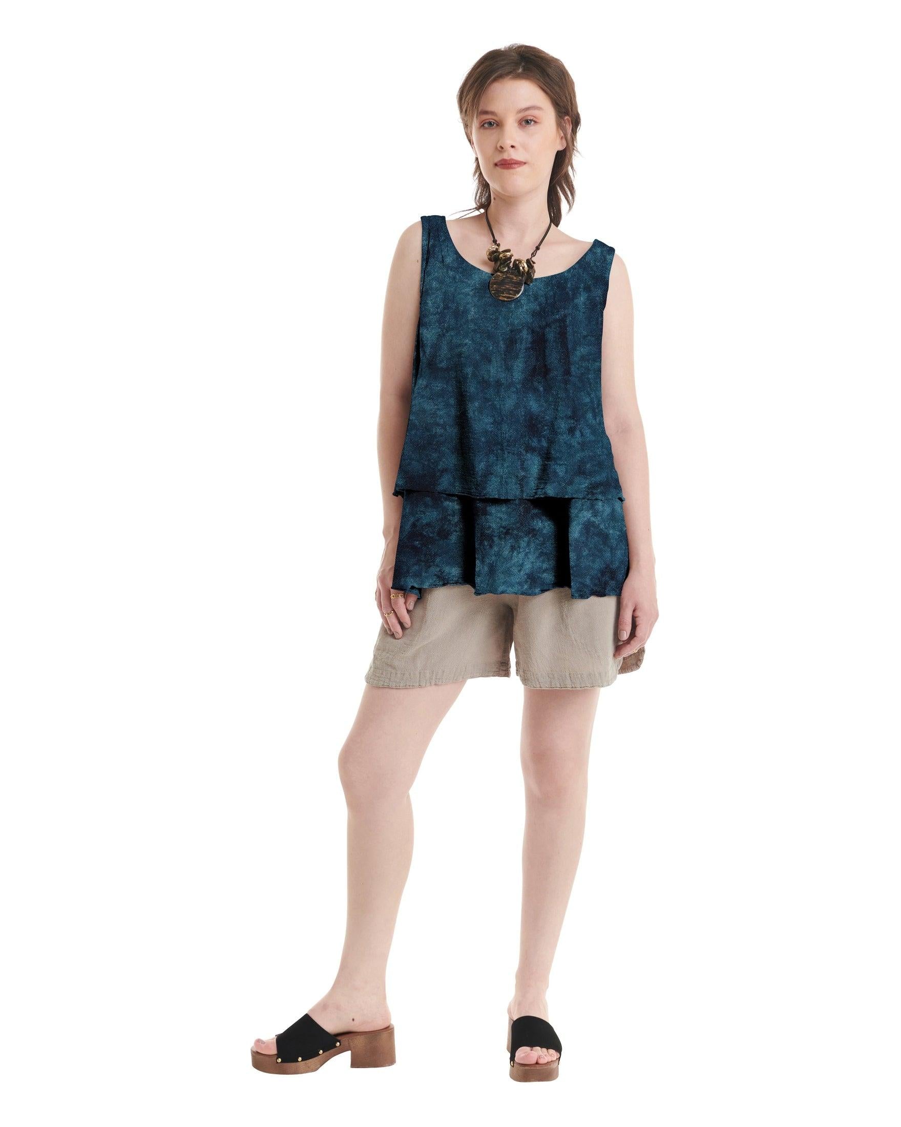 Sandbar Cotton Gauze Blouse-Oh My Gauze